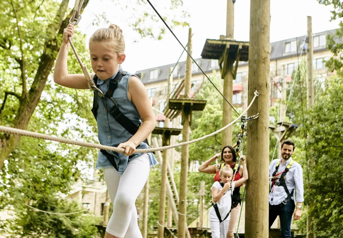 Forest Adventure Low Ropes
