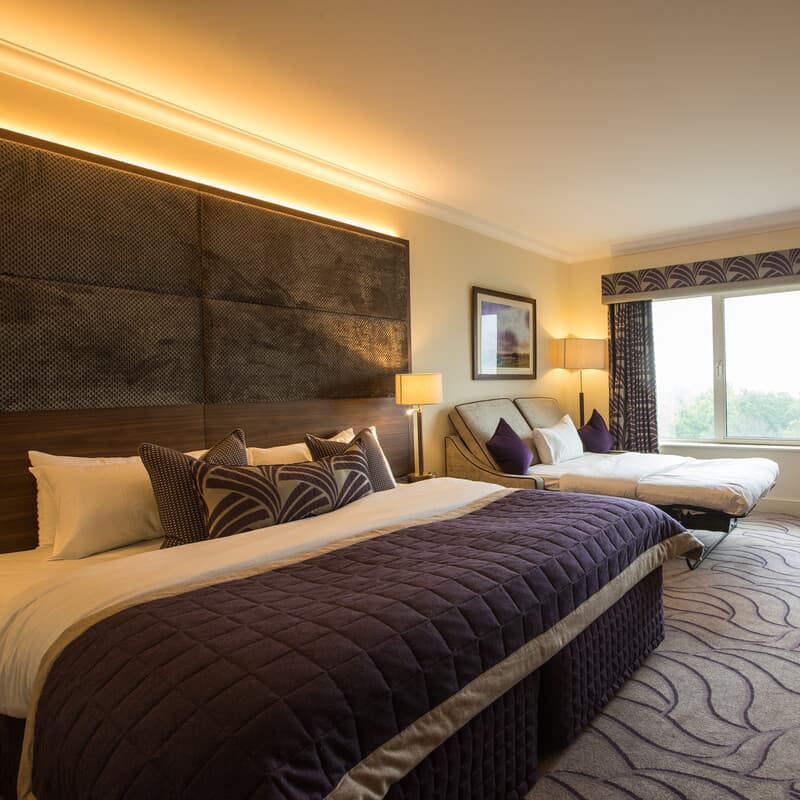 Resort Hotel Deluxe King Bed with Double Sofa Bed