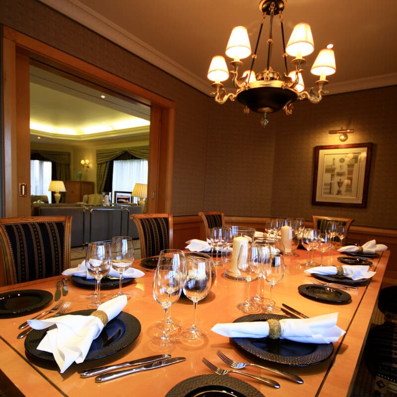 Presidential Suite Dining Room