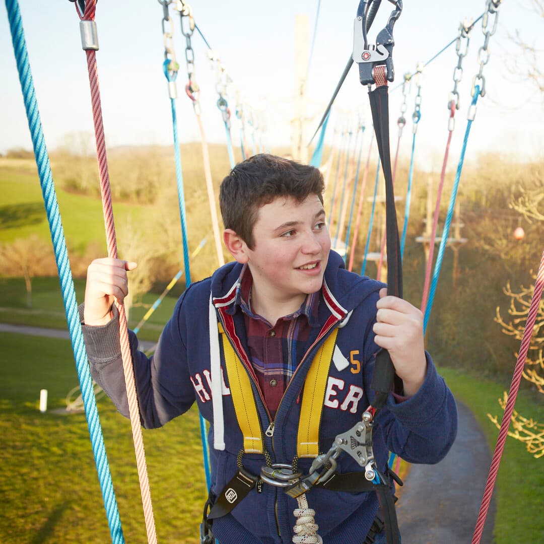Forest Jump High Ropes