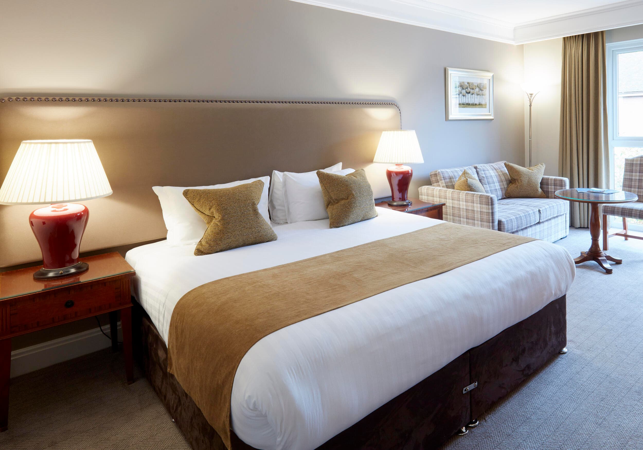 Coldra Court Hotel Bedroom