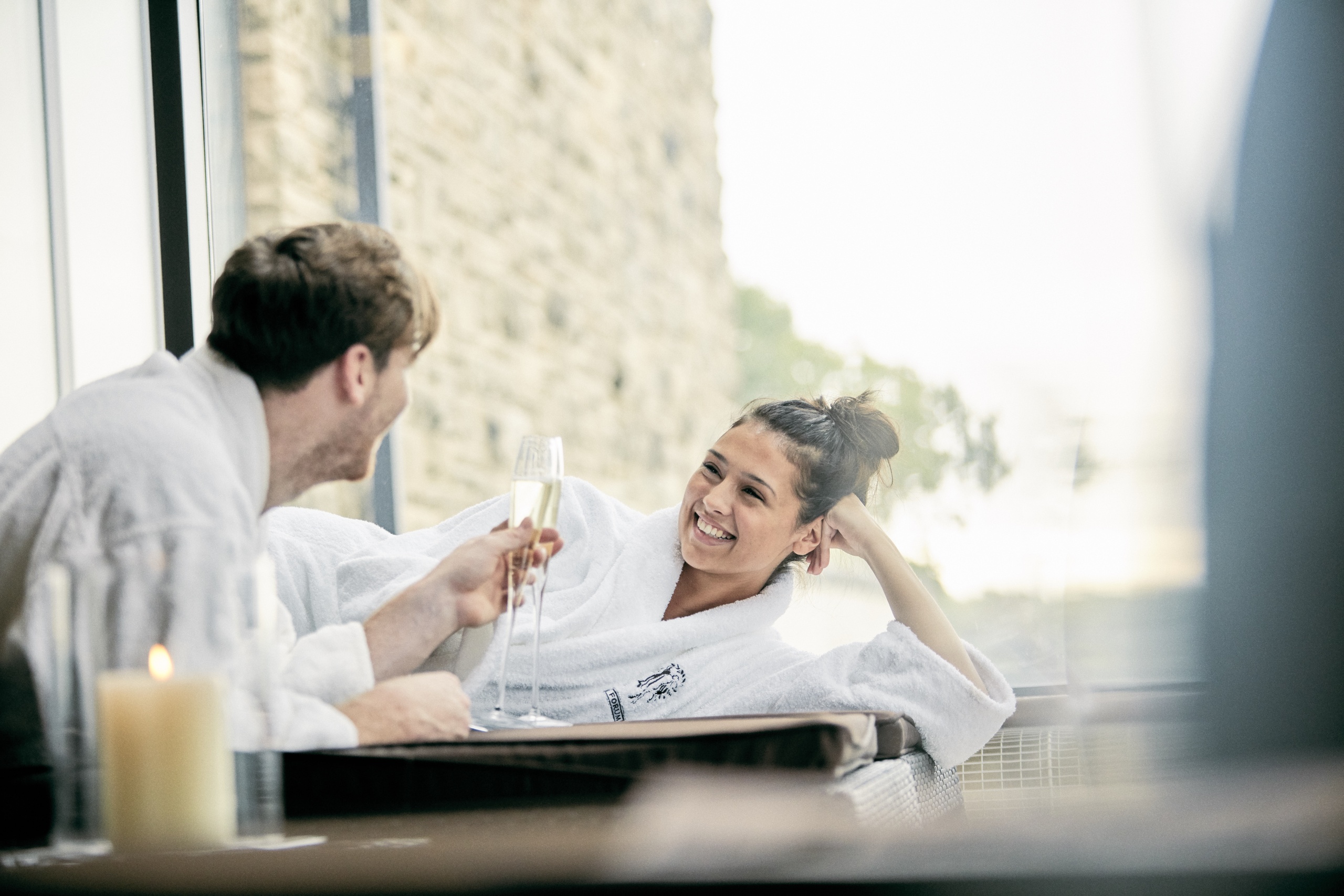 Couple in Spa