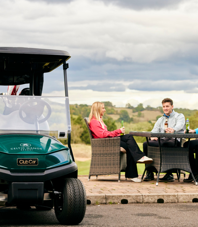 Celtic Manor Resort Golf Buggy