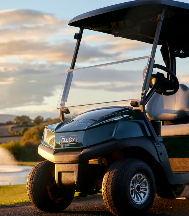 Celtic Manor Golf Buggy