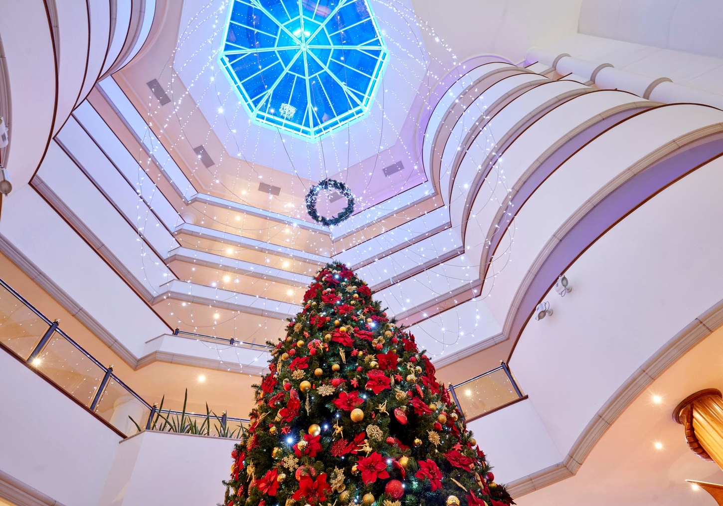 Christmas Tree Resort Lobby