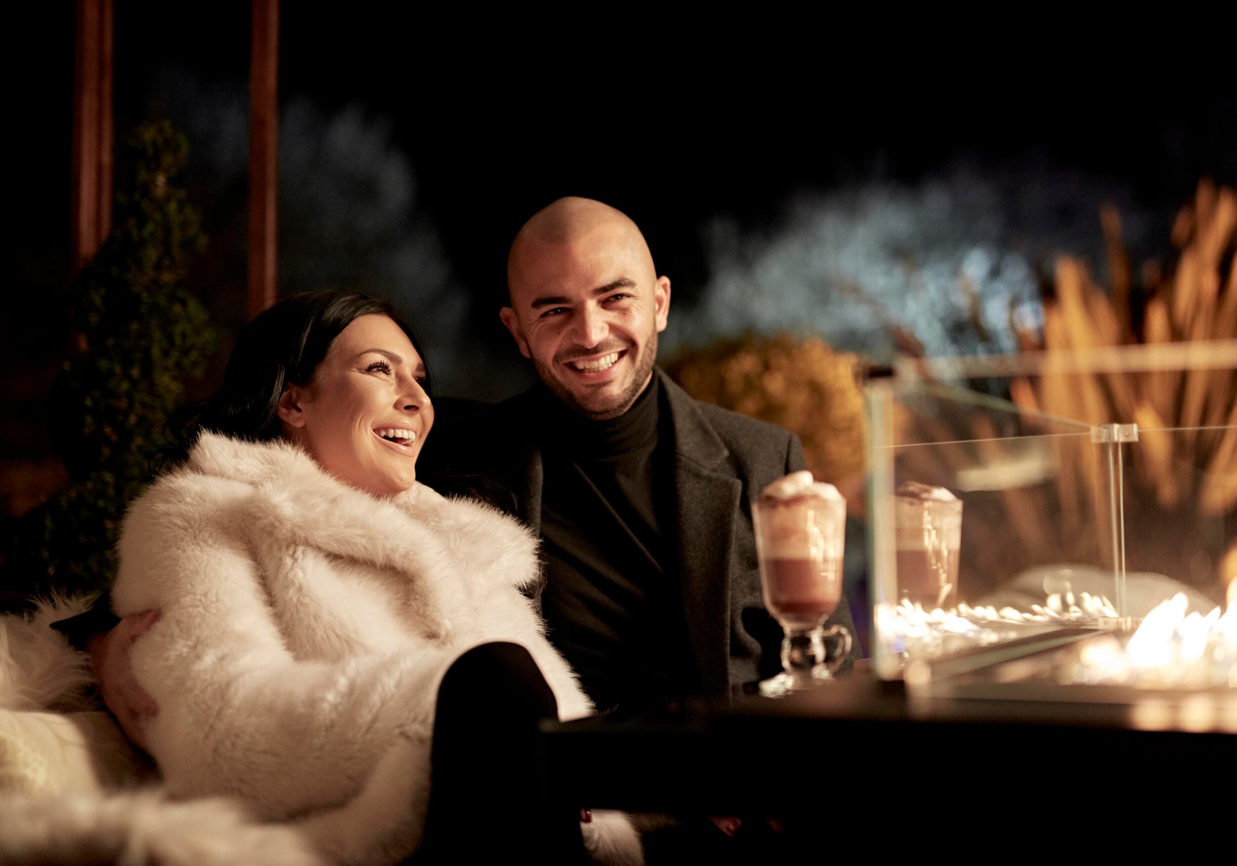 Couple Mulberry Bar Terrace