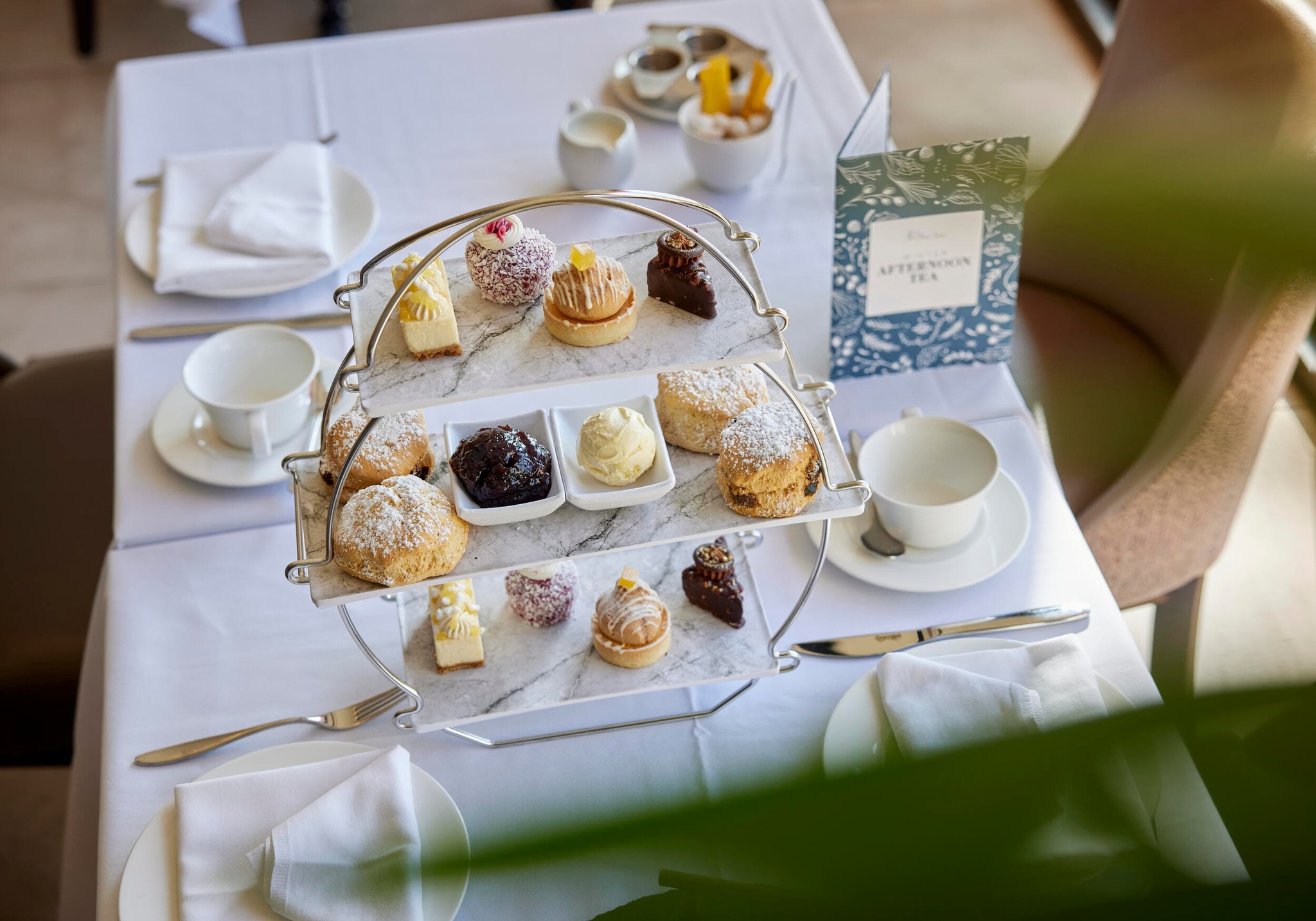 Menus Afternoon Tea Celtic Manor Resort