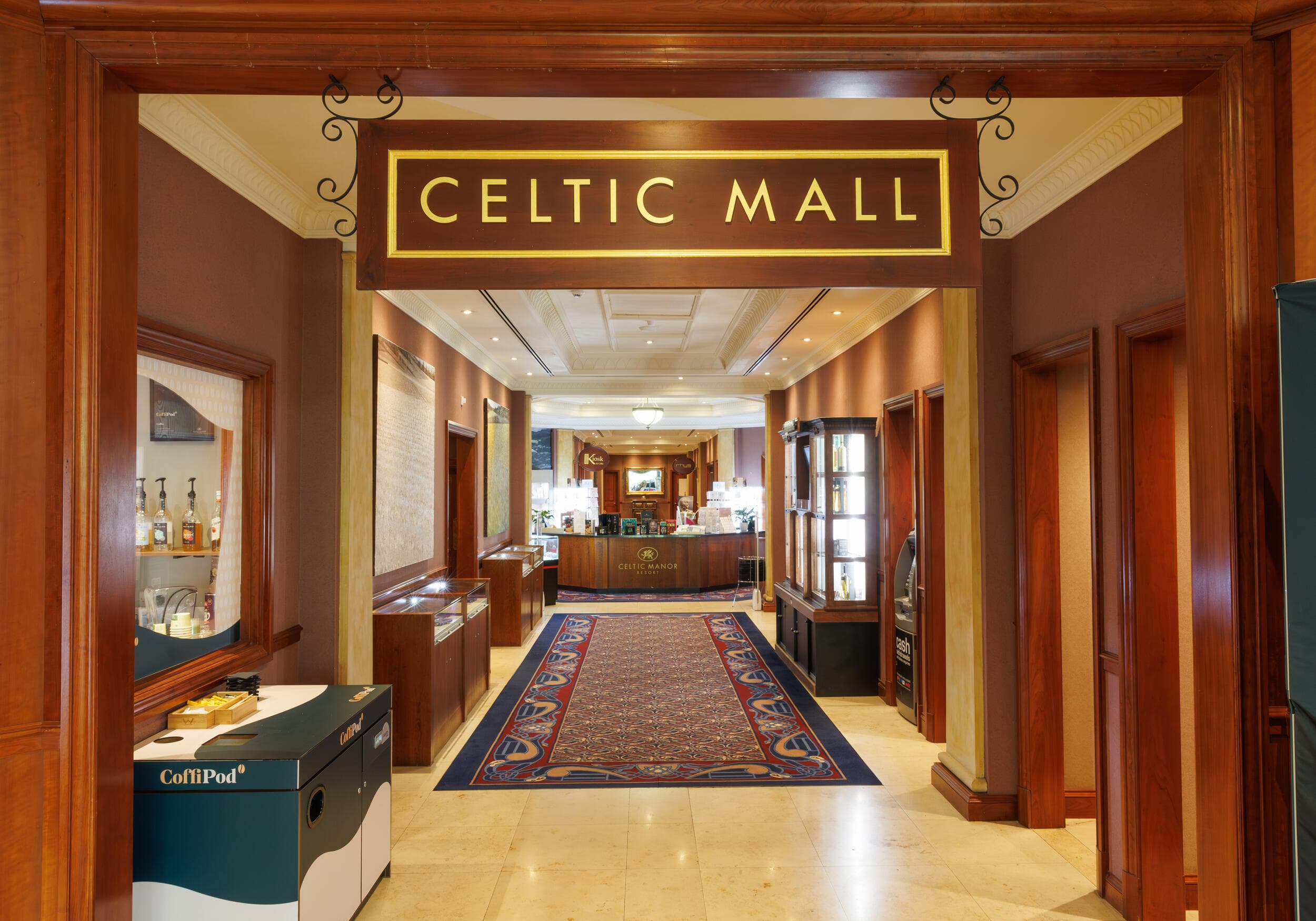Celtic Shopping Mall at Celtic Manor Resort