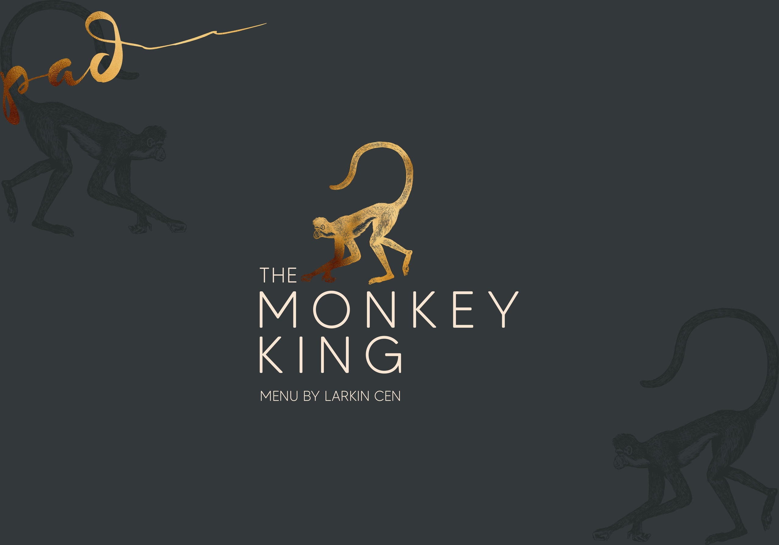 The Monkey King Menu