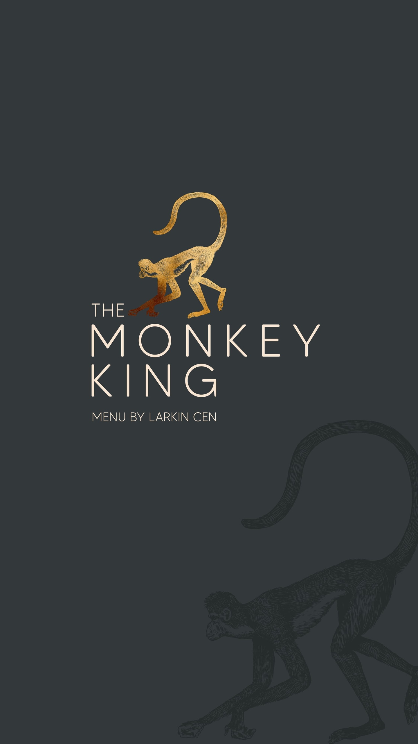 The Monkey King Menu