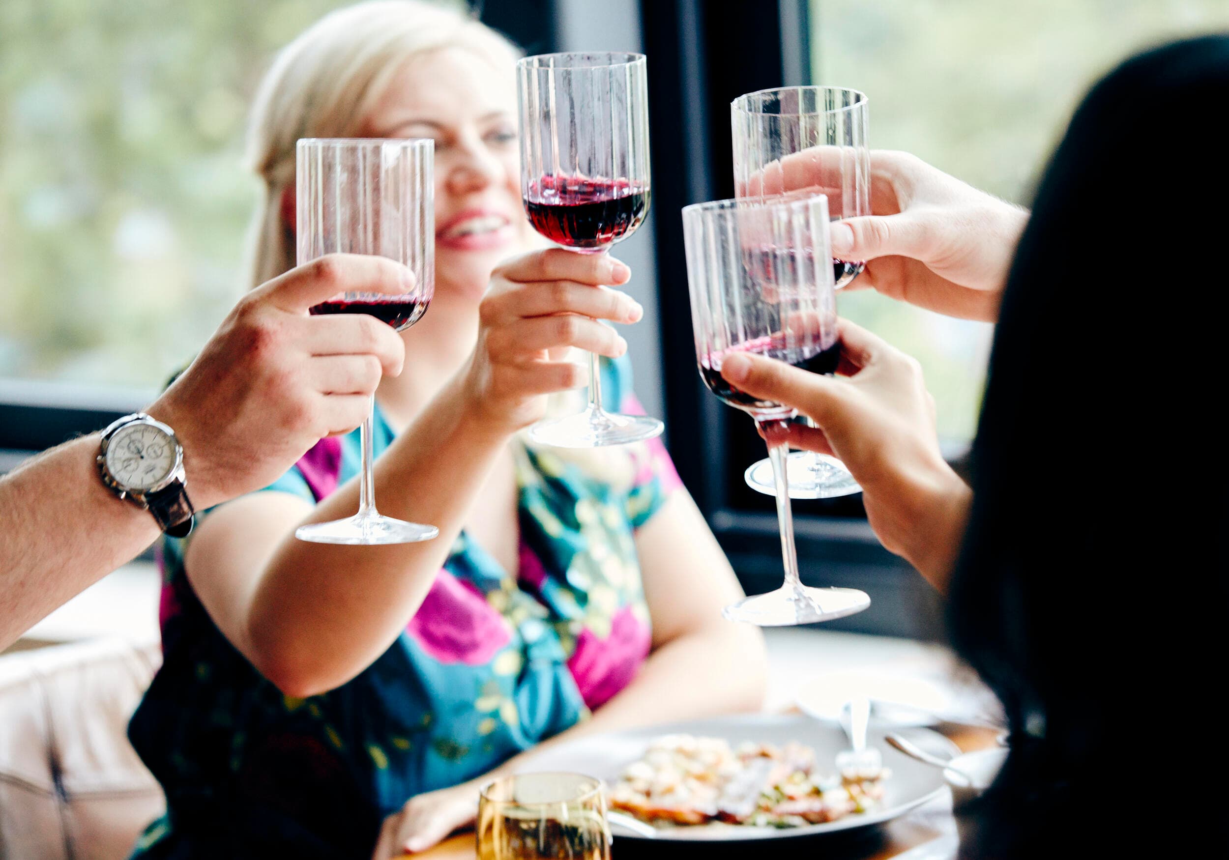 Couples Dining at Steak on Six