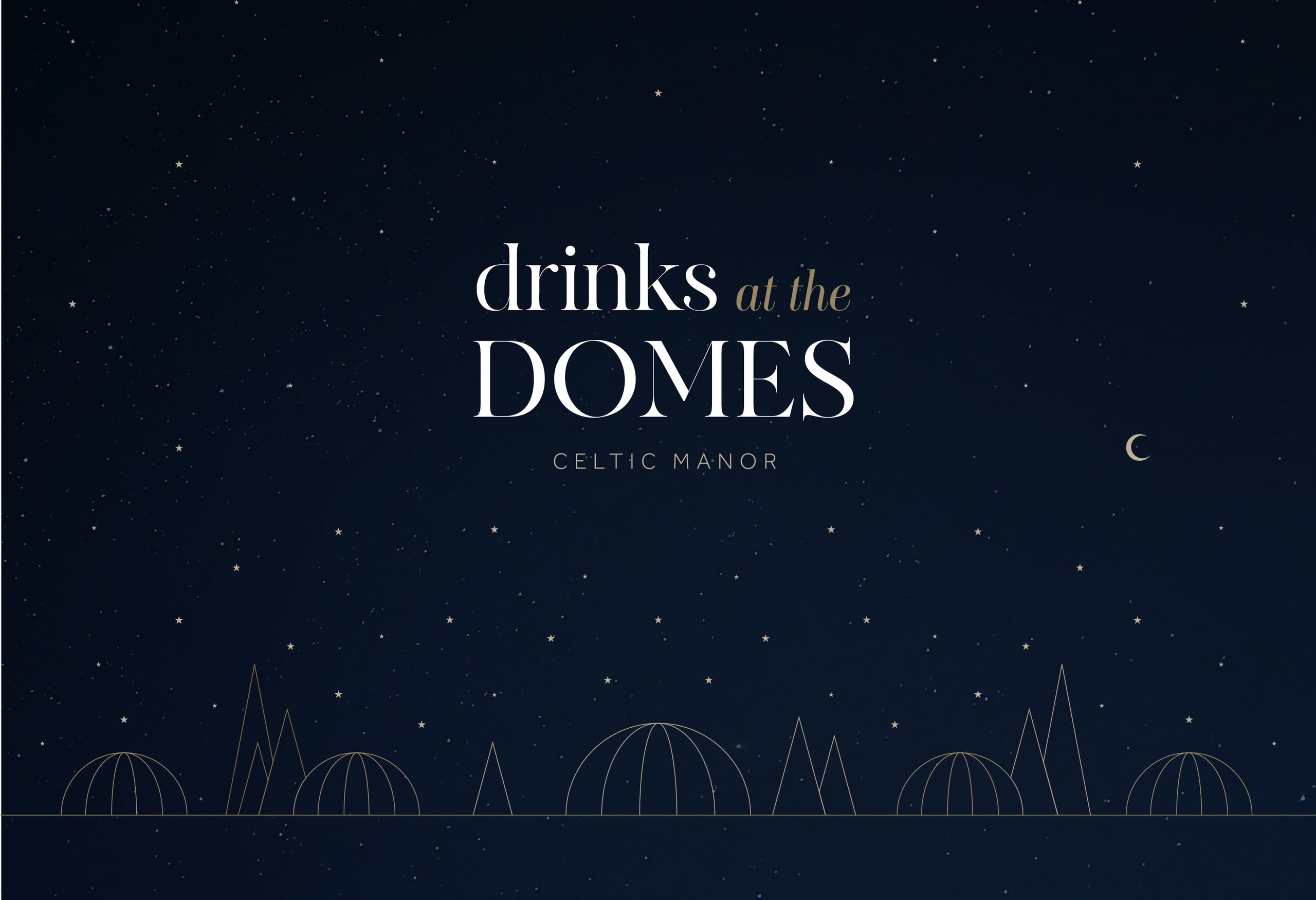 Drinks at the Domes