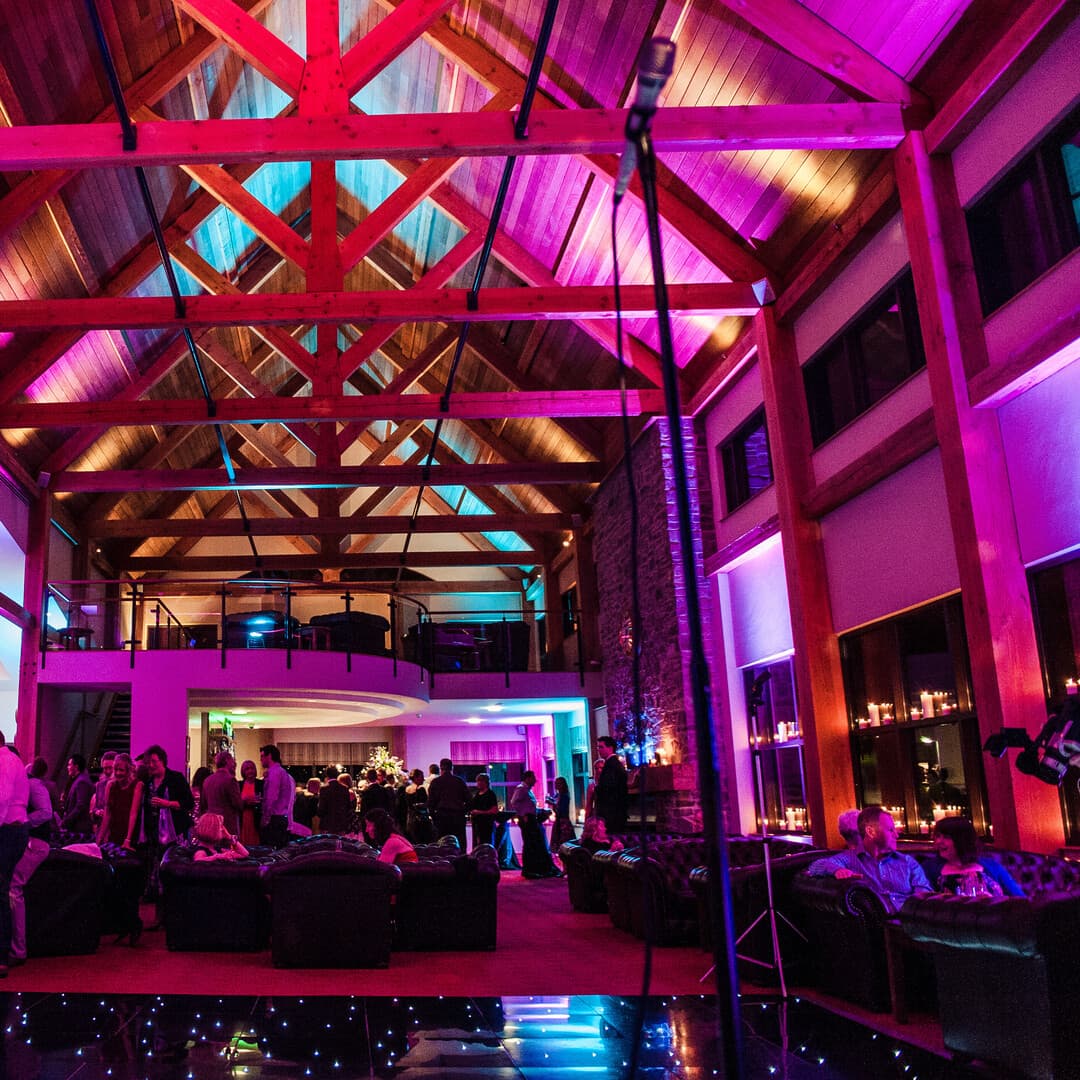 Rafters Twenty Ten Clubhouse Event Setup