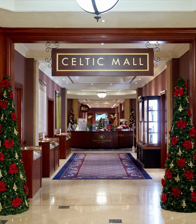 Celtic Mall at Christmas