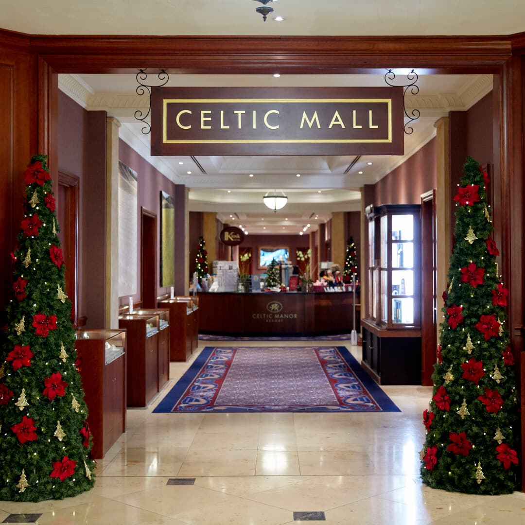 Celtic Mall at Christmas