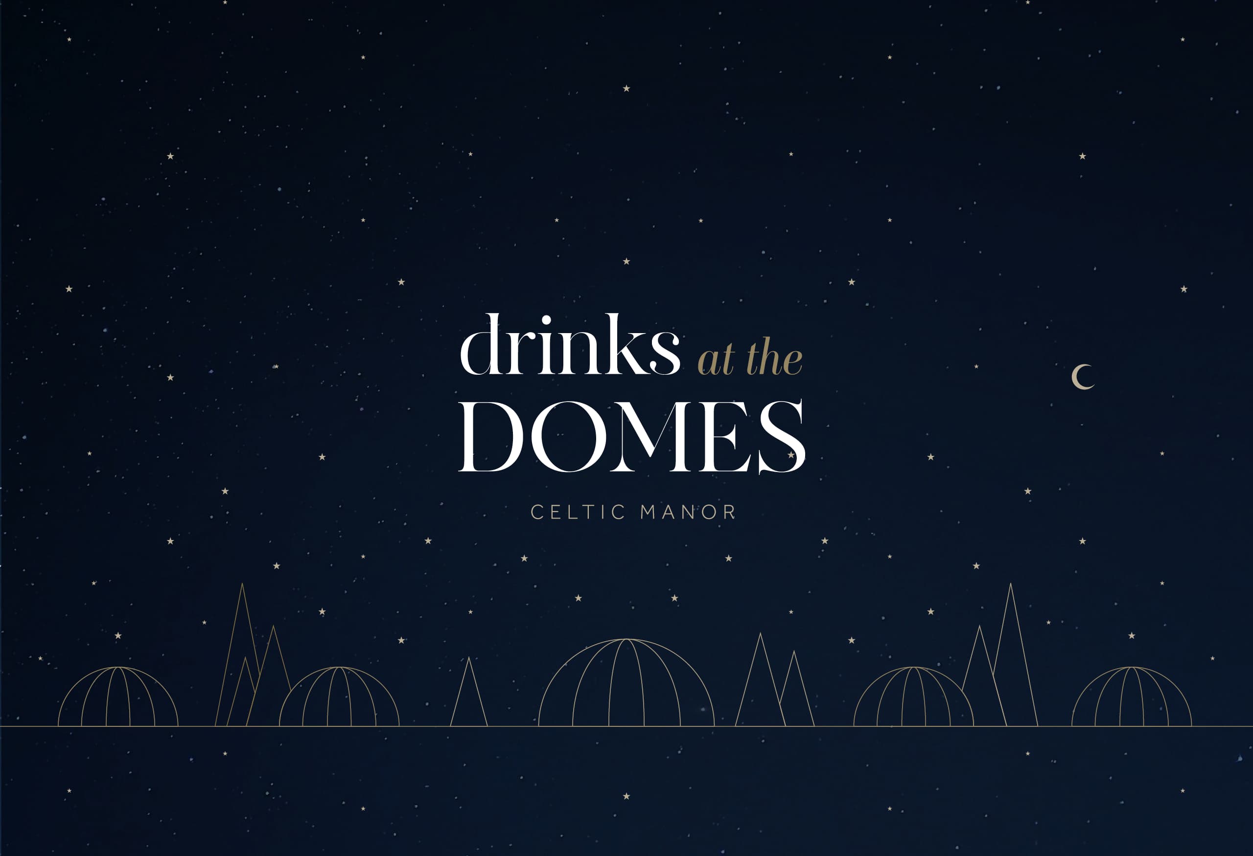 Drinks at the Domes