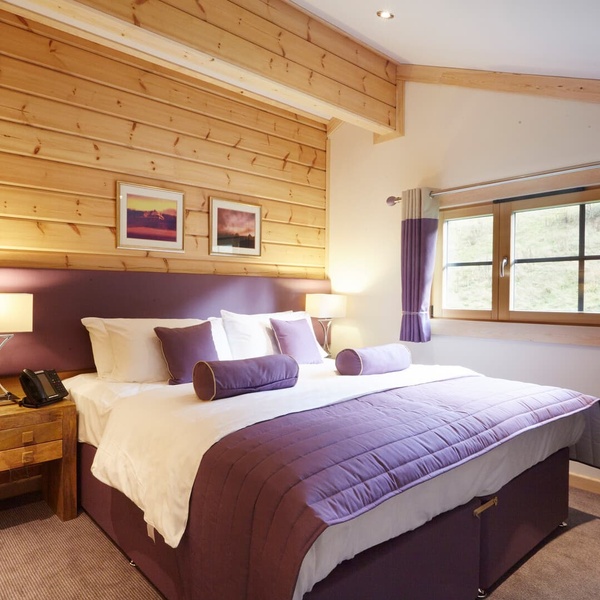 Hunter Lodges Double Bedroom