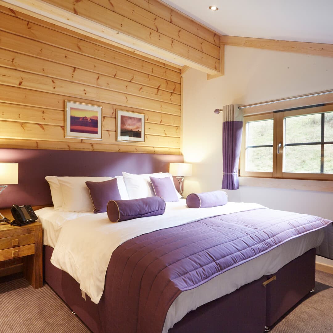Hunter Lodges Double Bedroom
