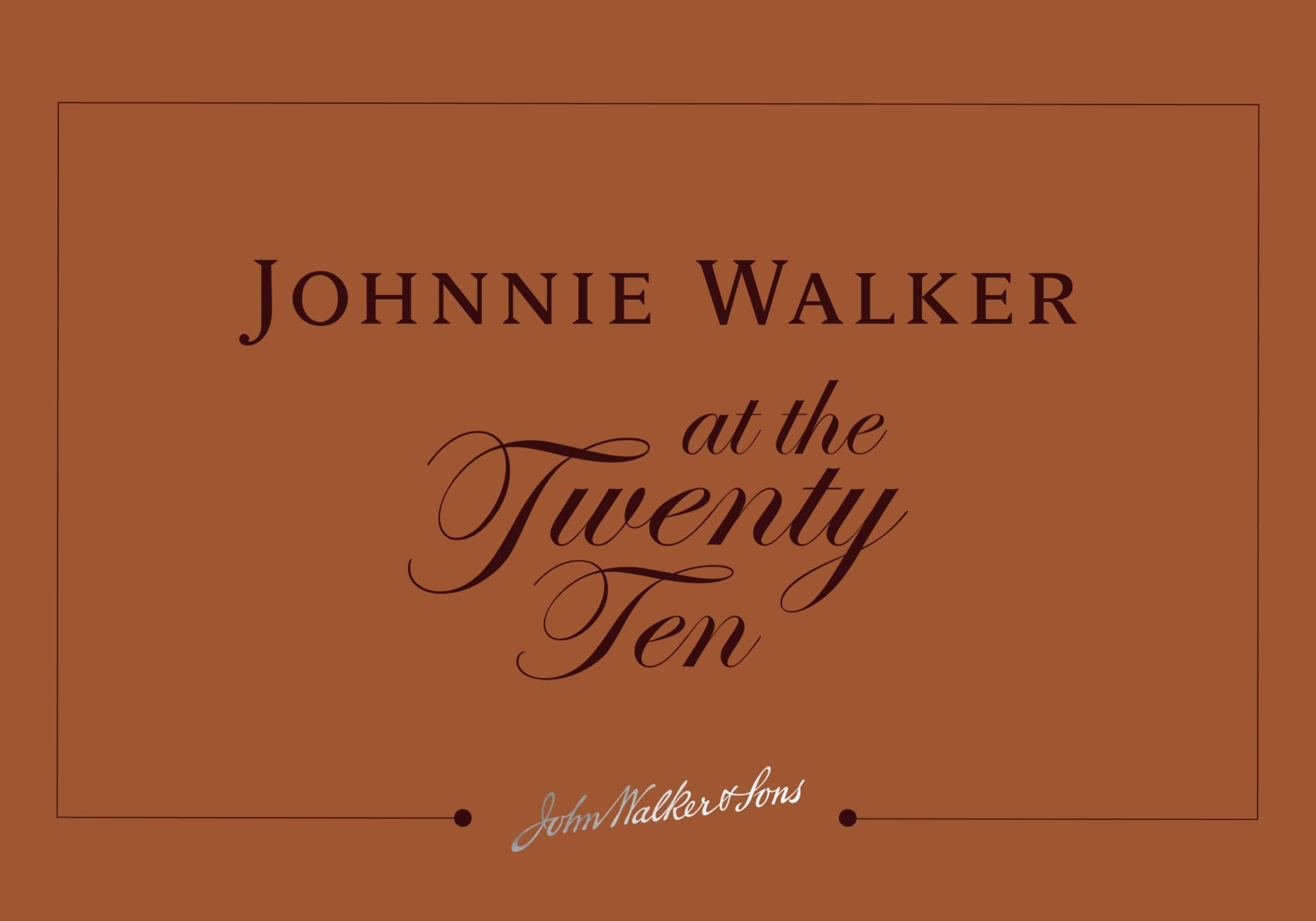 Johnnie Walker Bar at The Twenty Ten Clubhouse