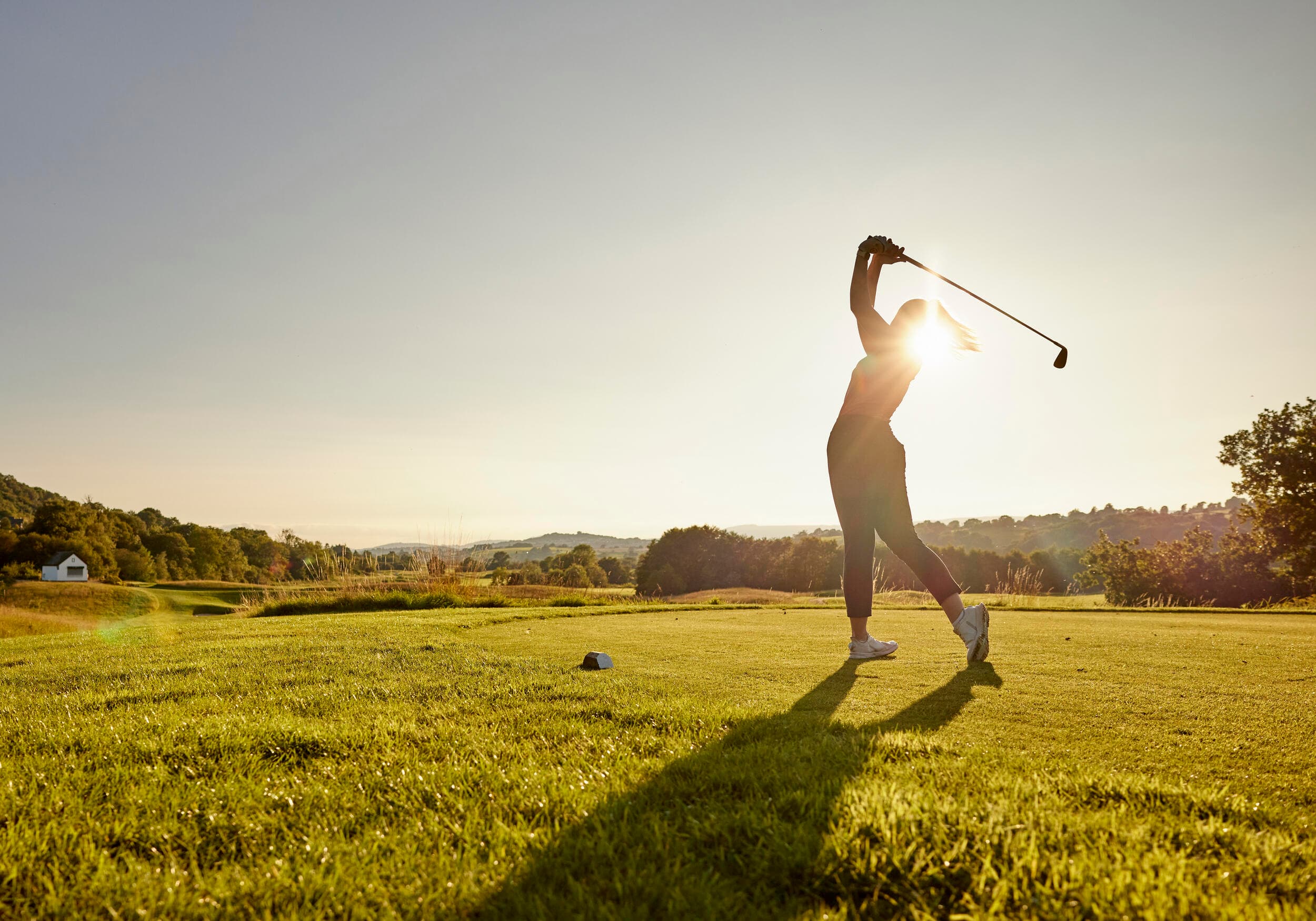 Golfer on The Twenty Ten Course