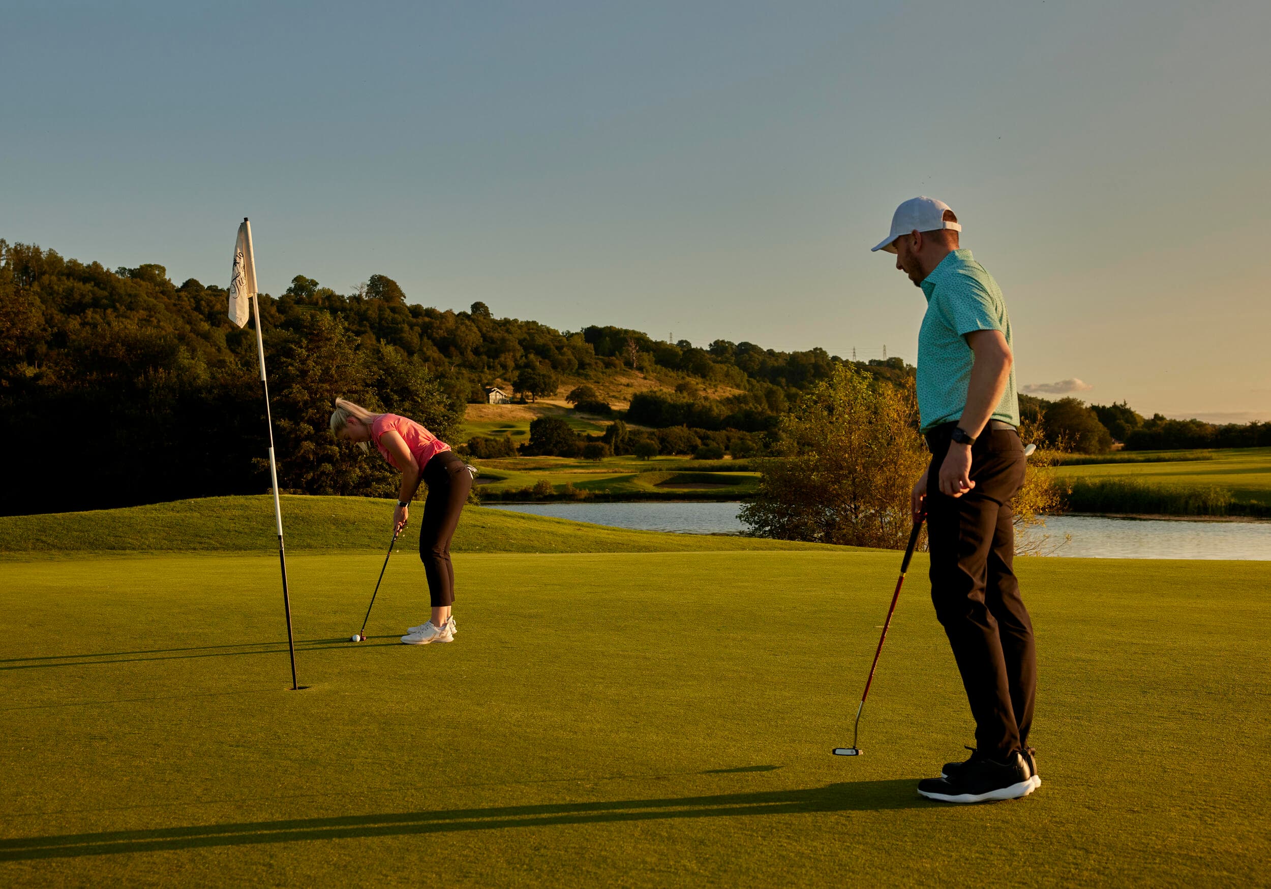 Golfers on The Twenty Ten Course