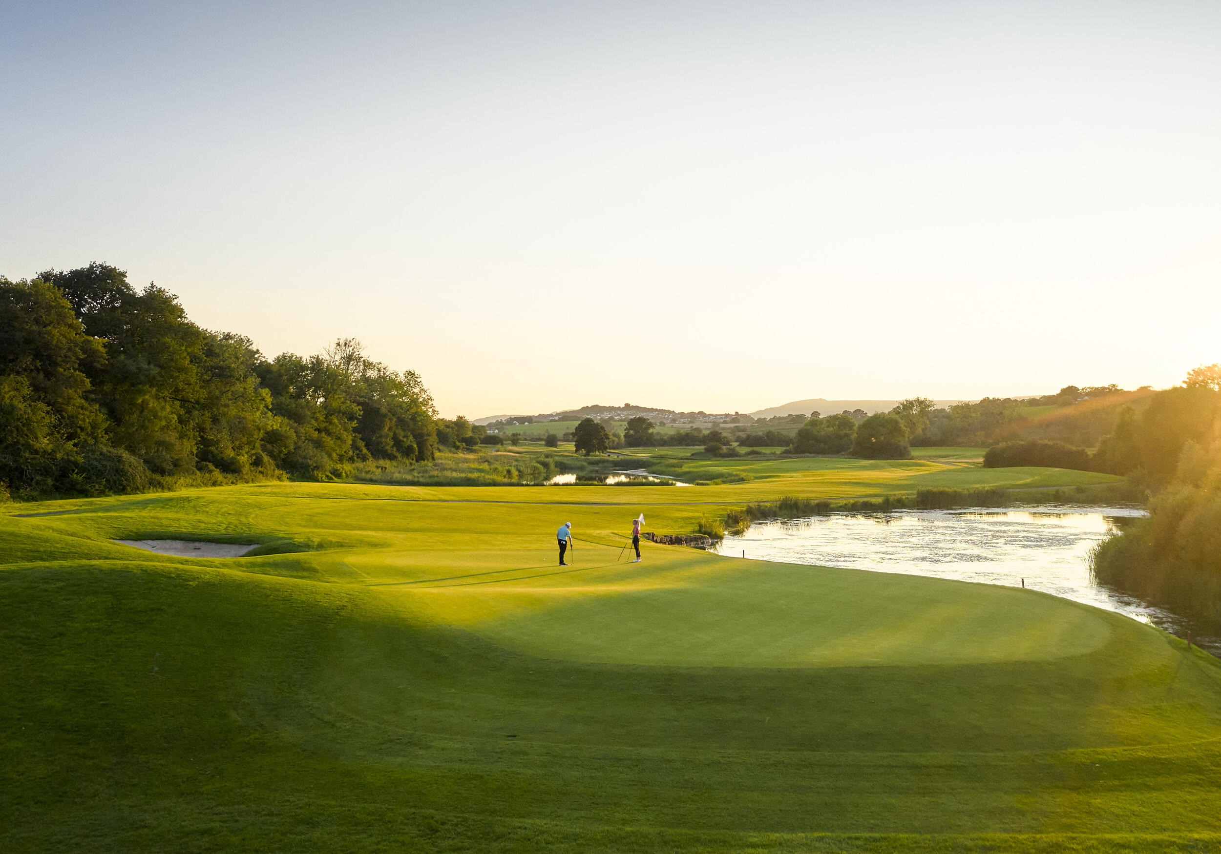 Golfers on The Twenty Ten Course
