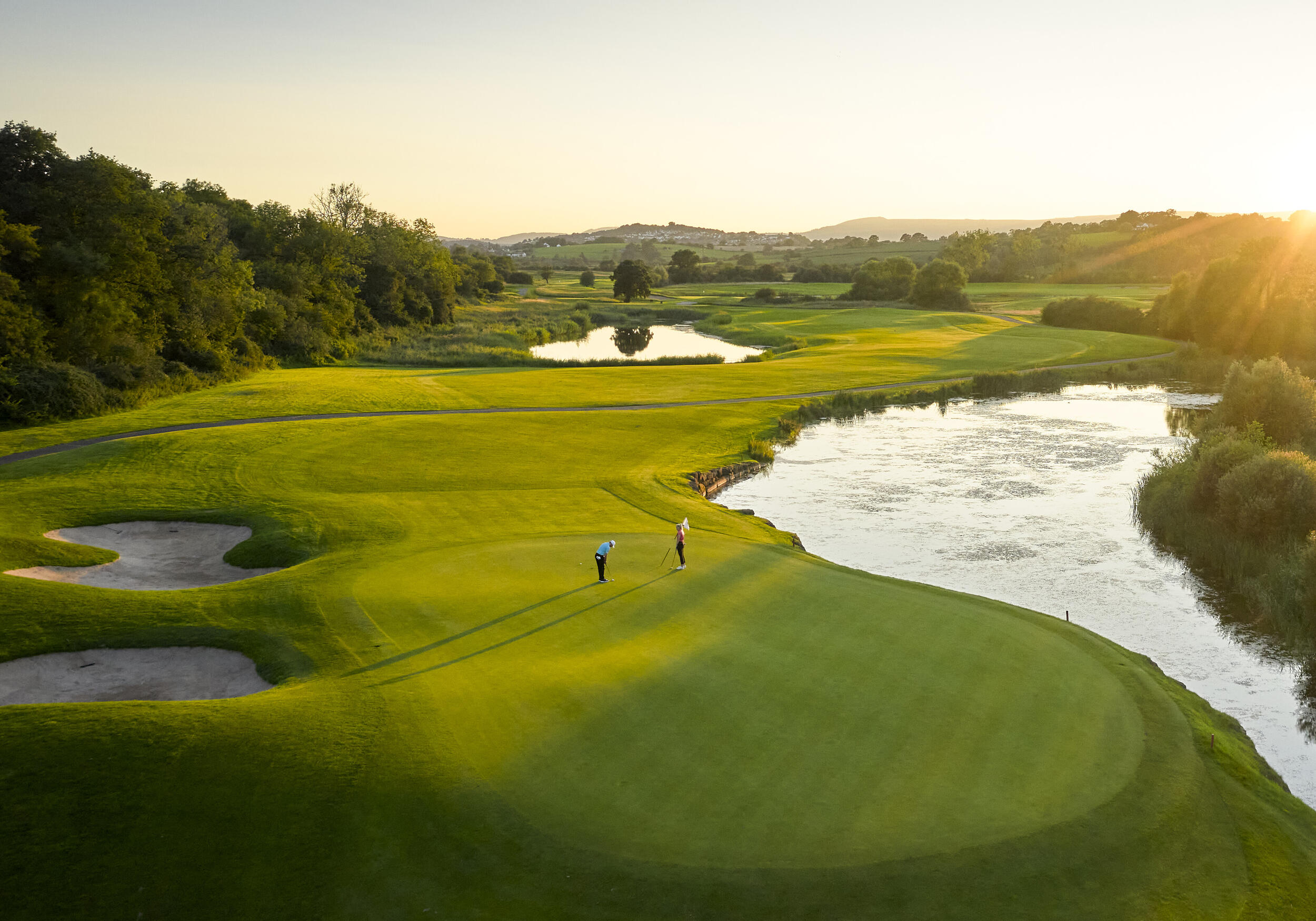 Golfers on The Twenty Ten Course