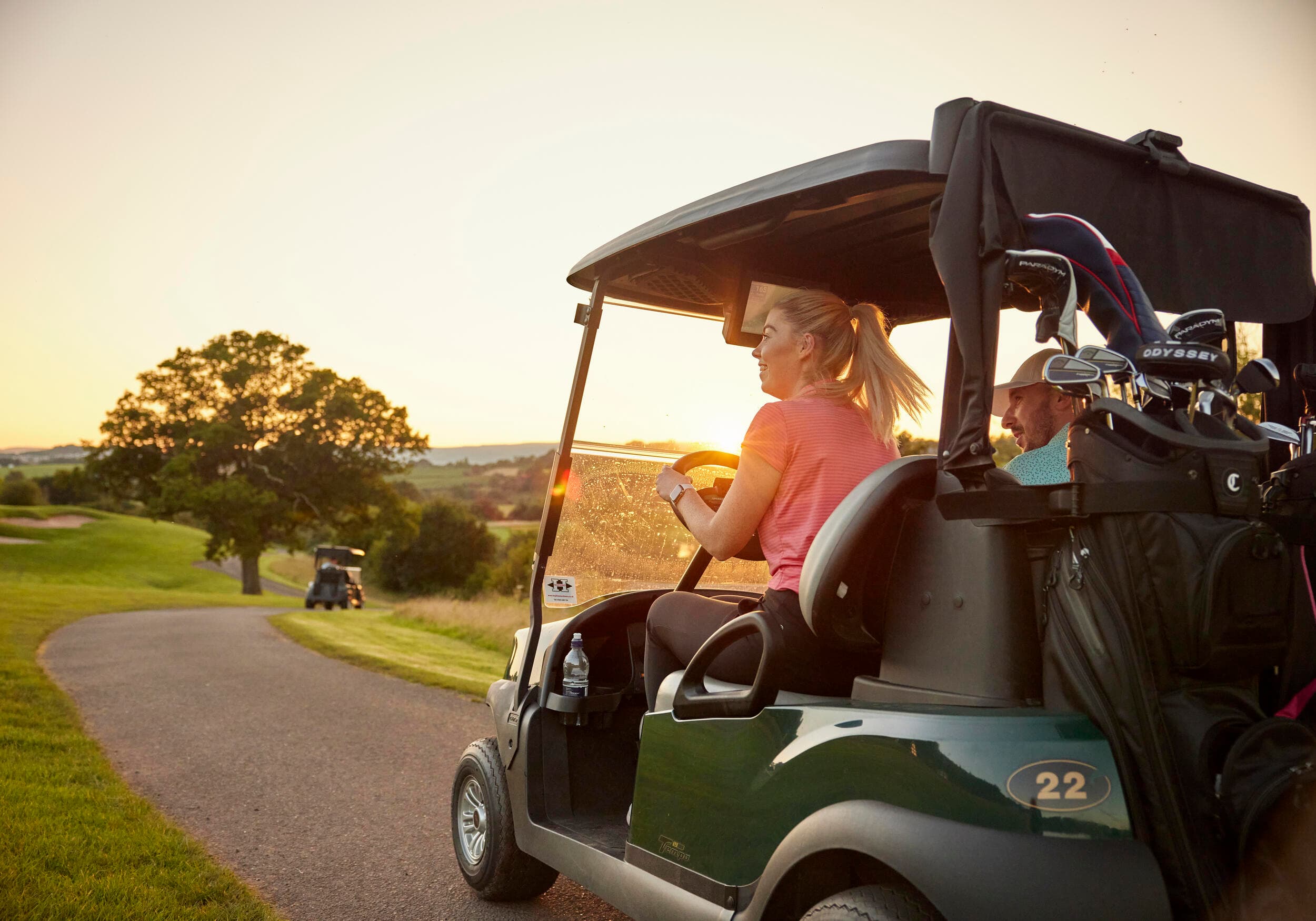 Golf Buggy on The Twenty Ten Course