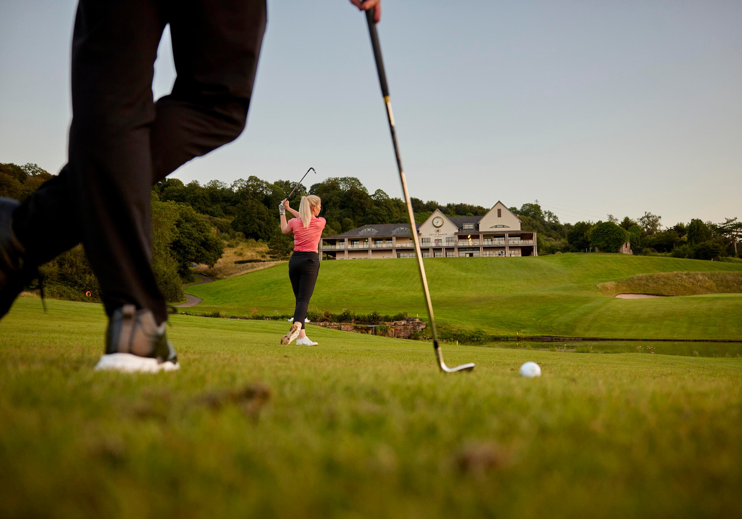 Golfers on The Twenty Ten Course