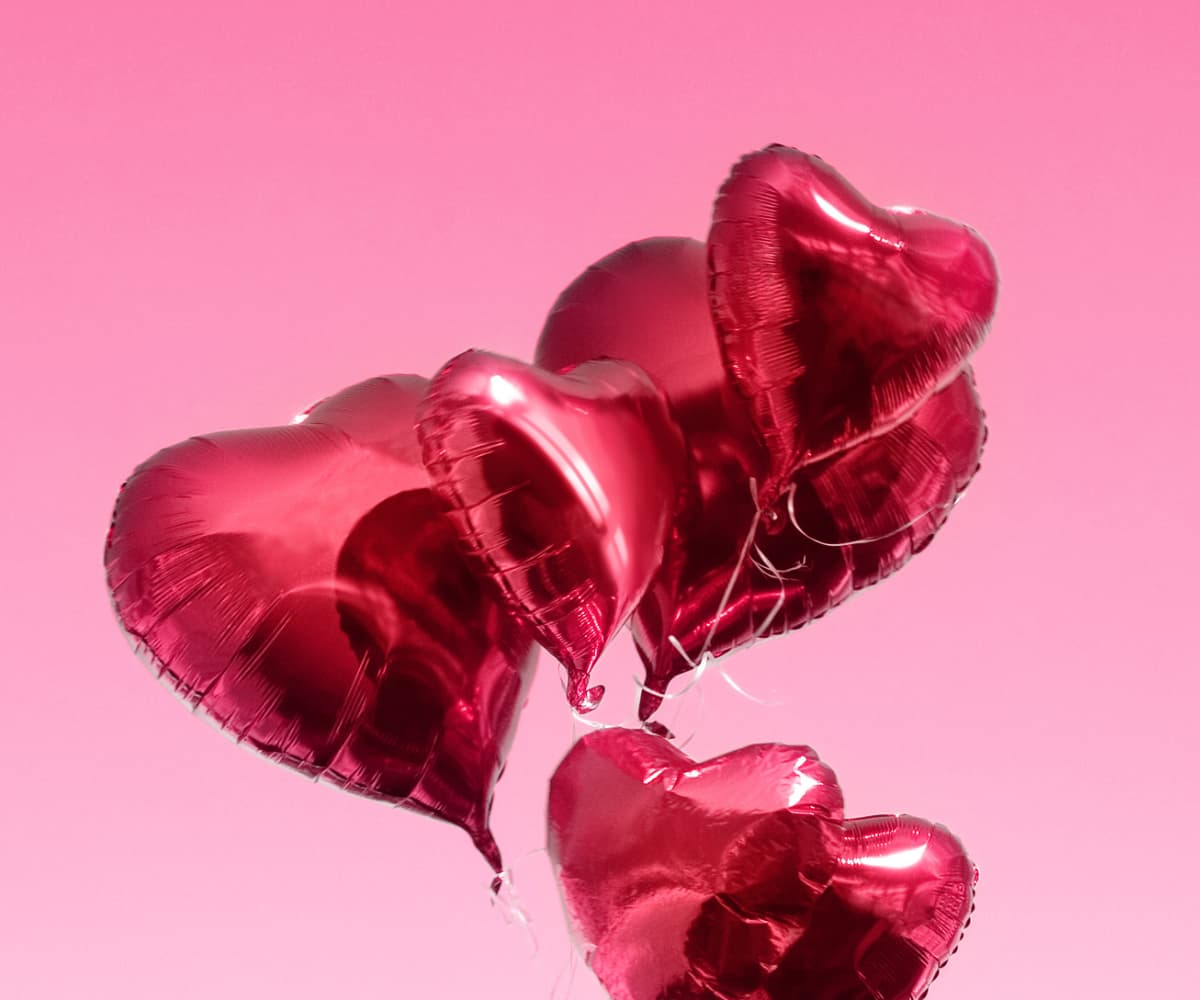 Heart Balloon Display
