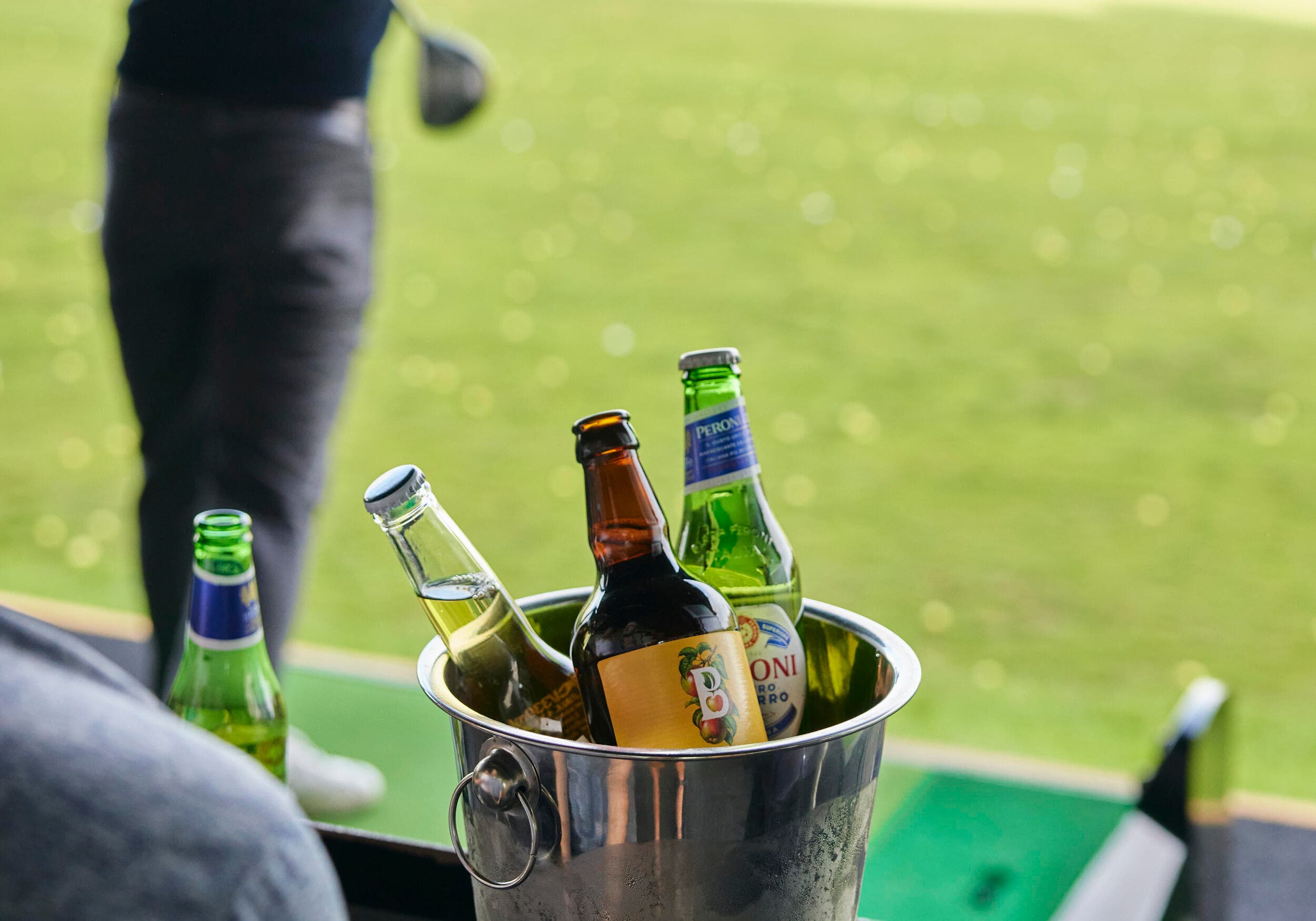 Drinks at Toptracer Driving Range