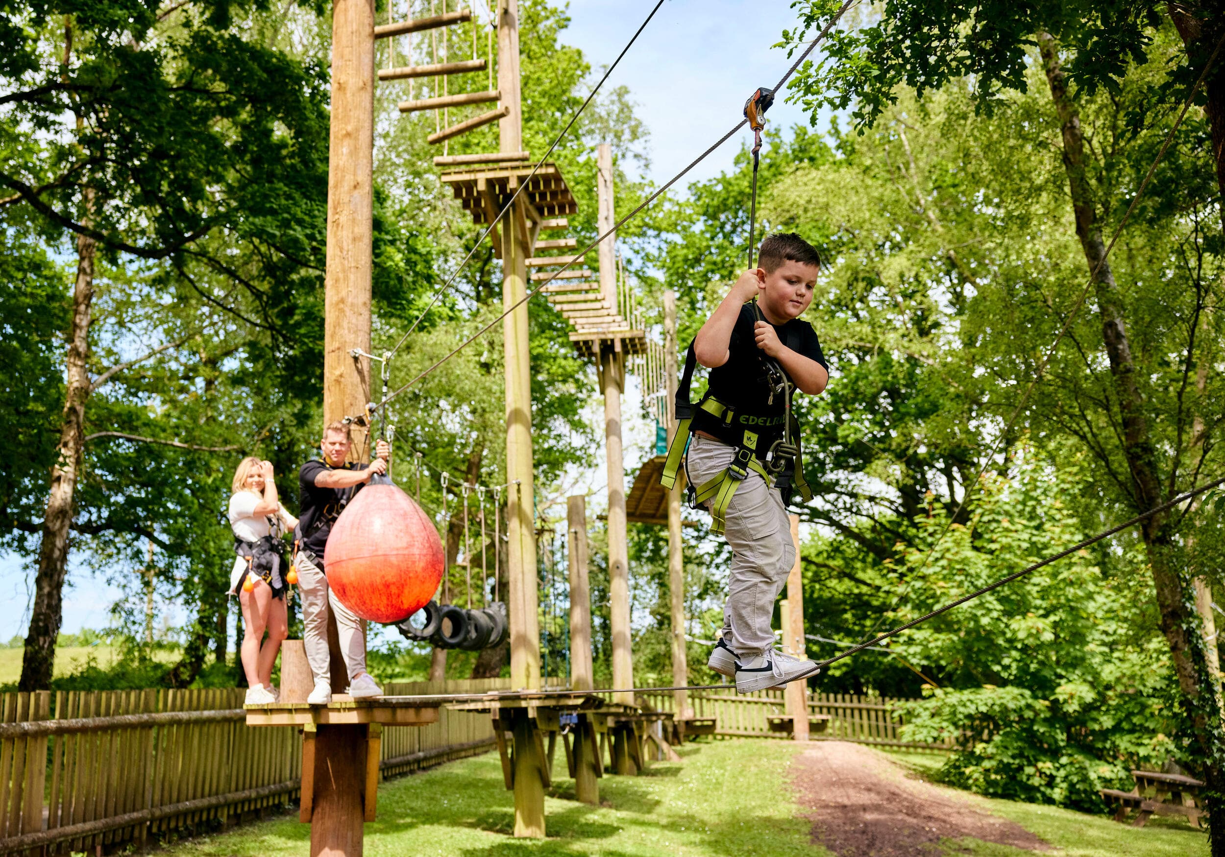 Forest Jump Low Ropes