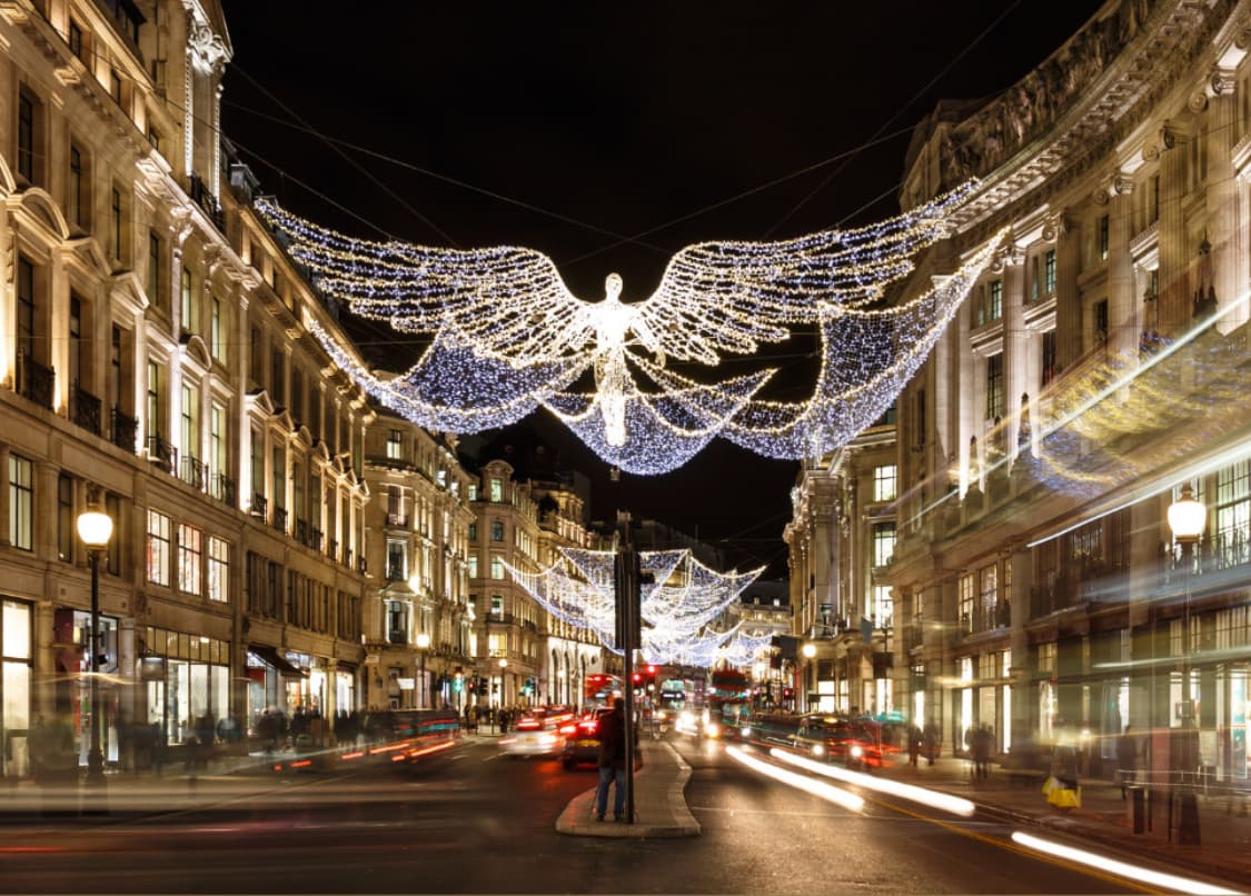 London shopping trip