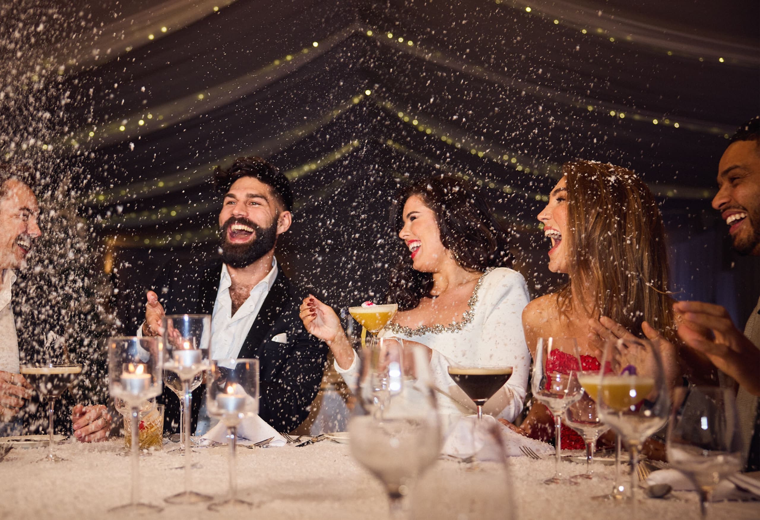 Christmas Party Night with Friends