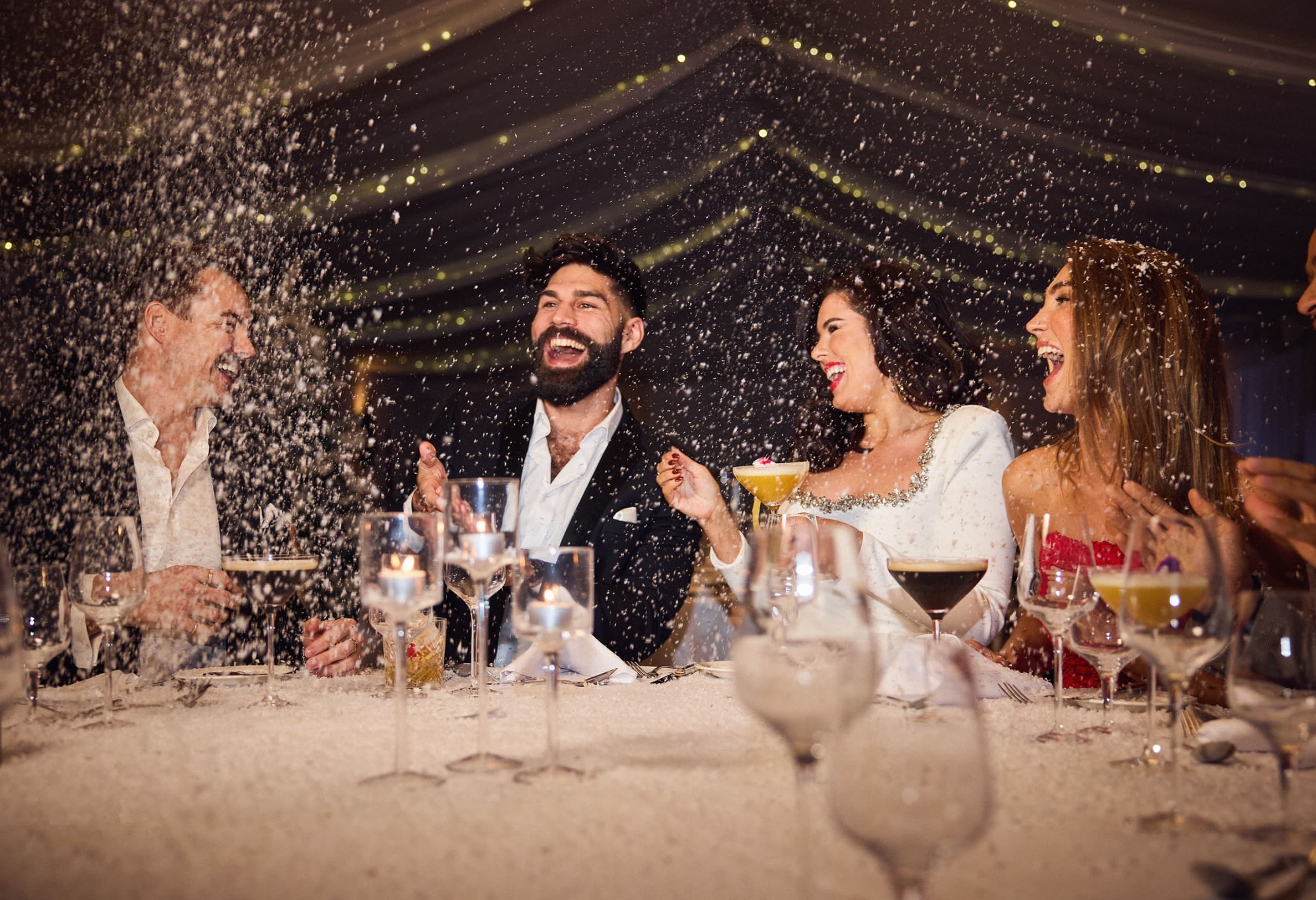 Christmas Party Night with Friends