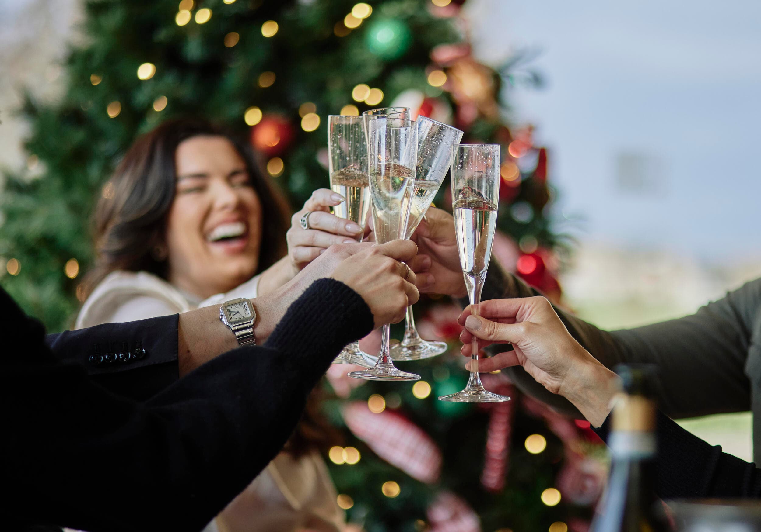 Festive Christmas Party with Friends