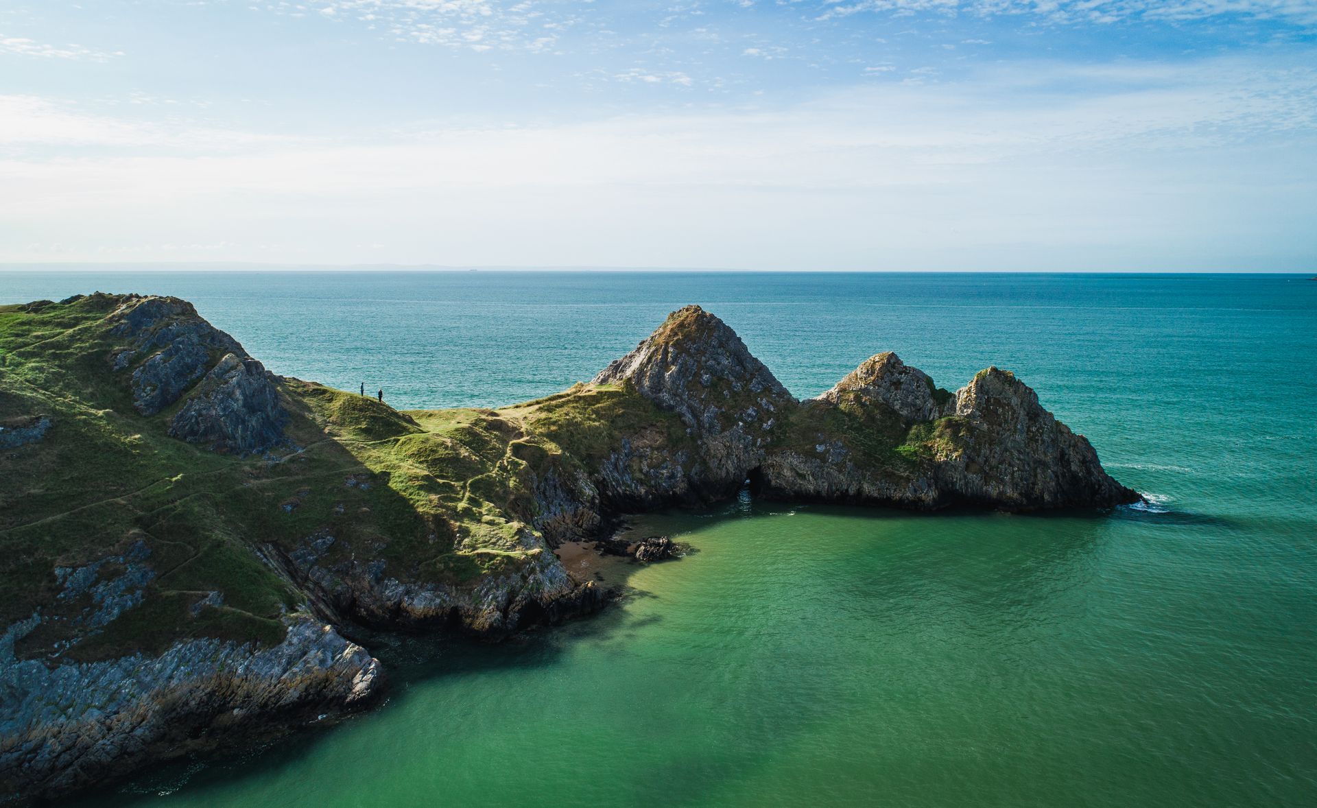 Three Cliffs Bay on the Gower Peninsula