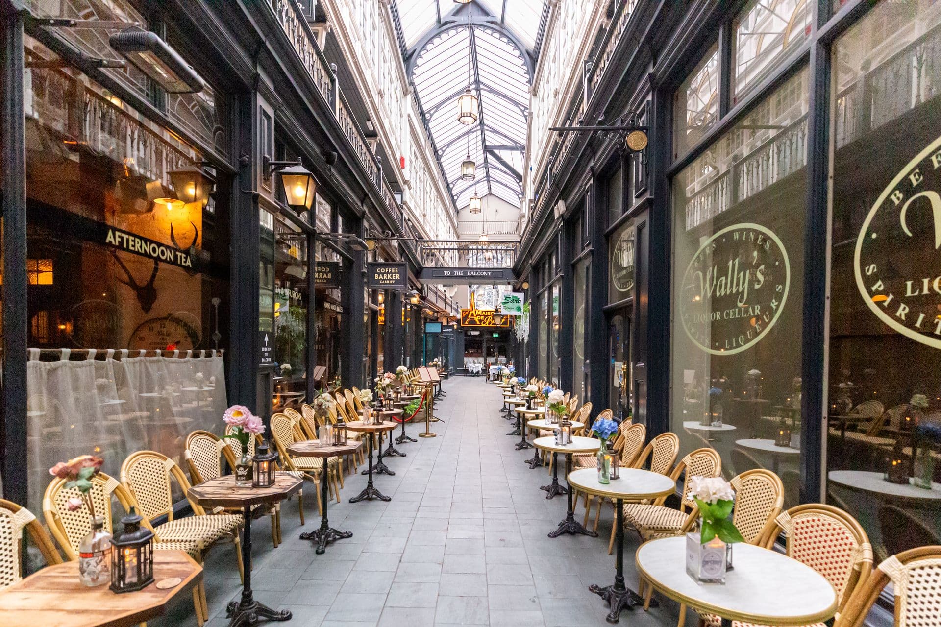 Cardiff Boutique Shopping Arcades