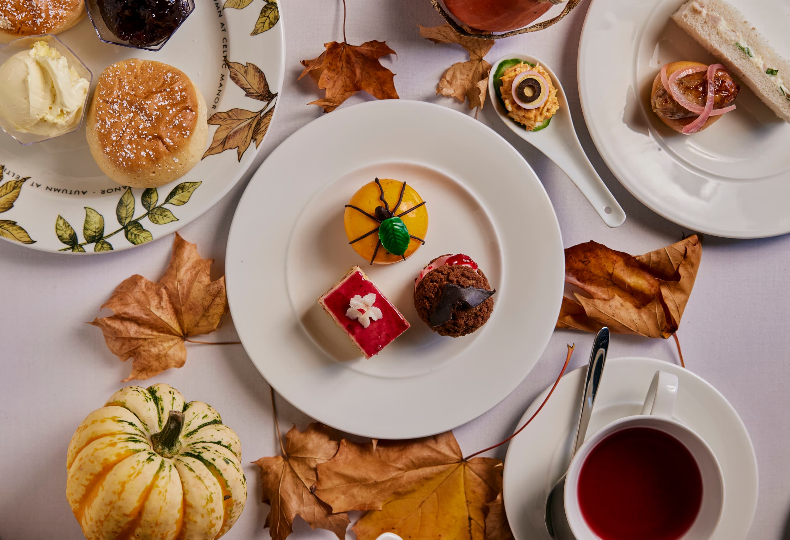 Autumn Afternoon Tea at The Olive Tree & Garden Room