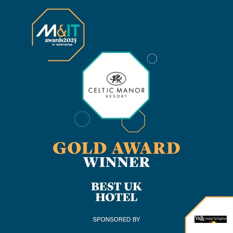 Celtic Manor Resort Gold Winner M&IT Awards