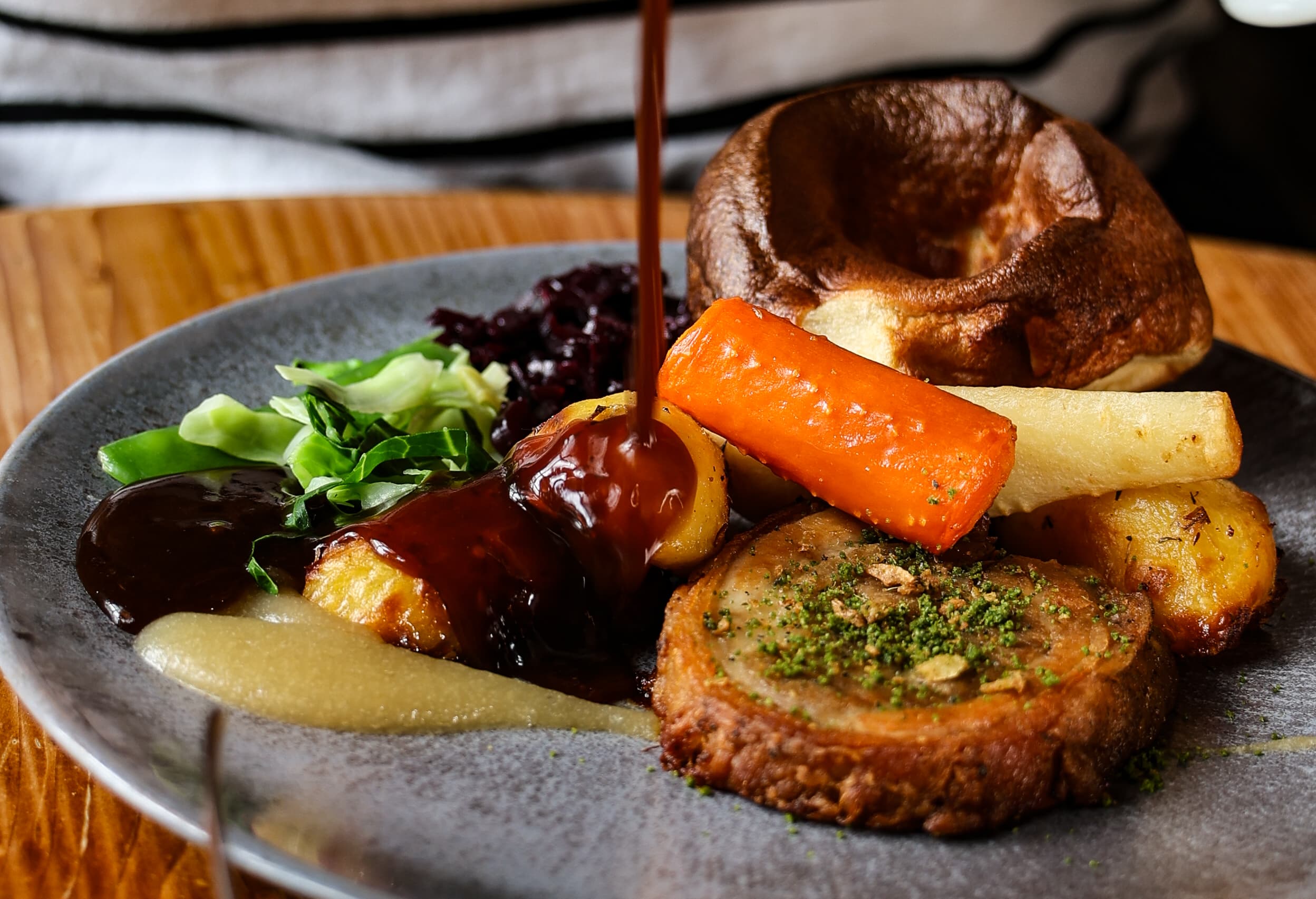 Sunday Lunch Dining at Newbridge on Usk