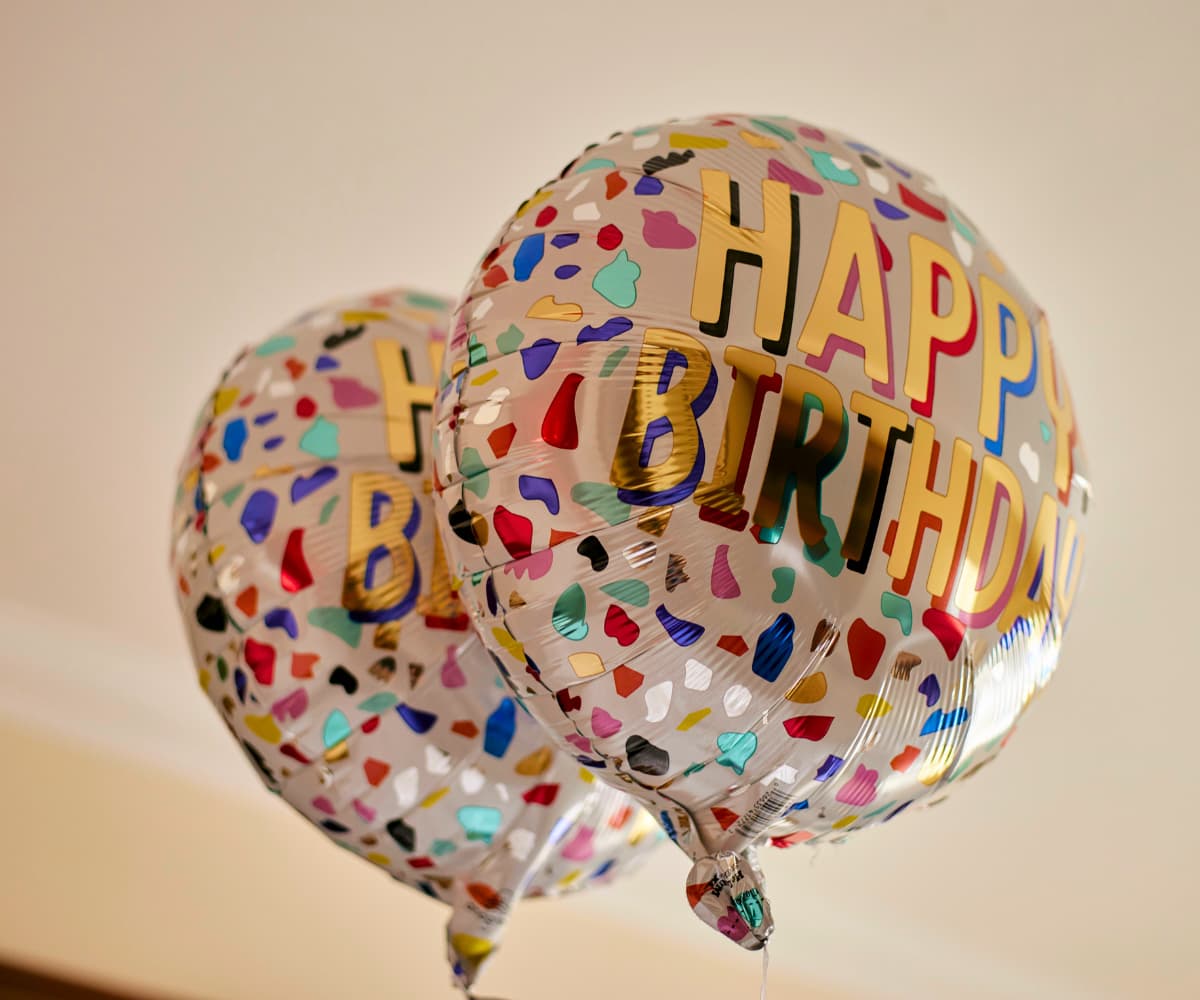 Birthday Balloon Display