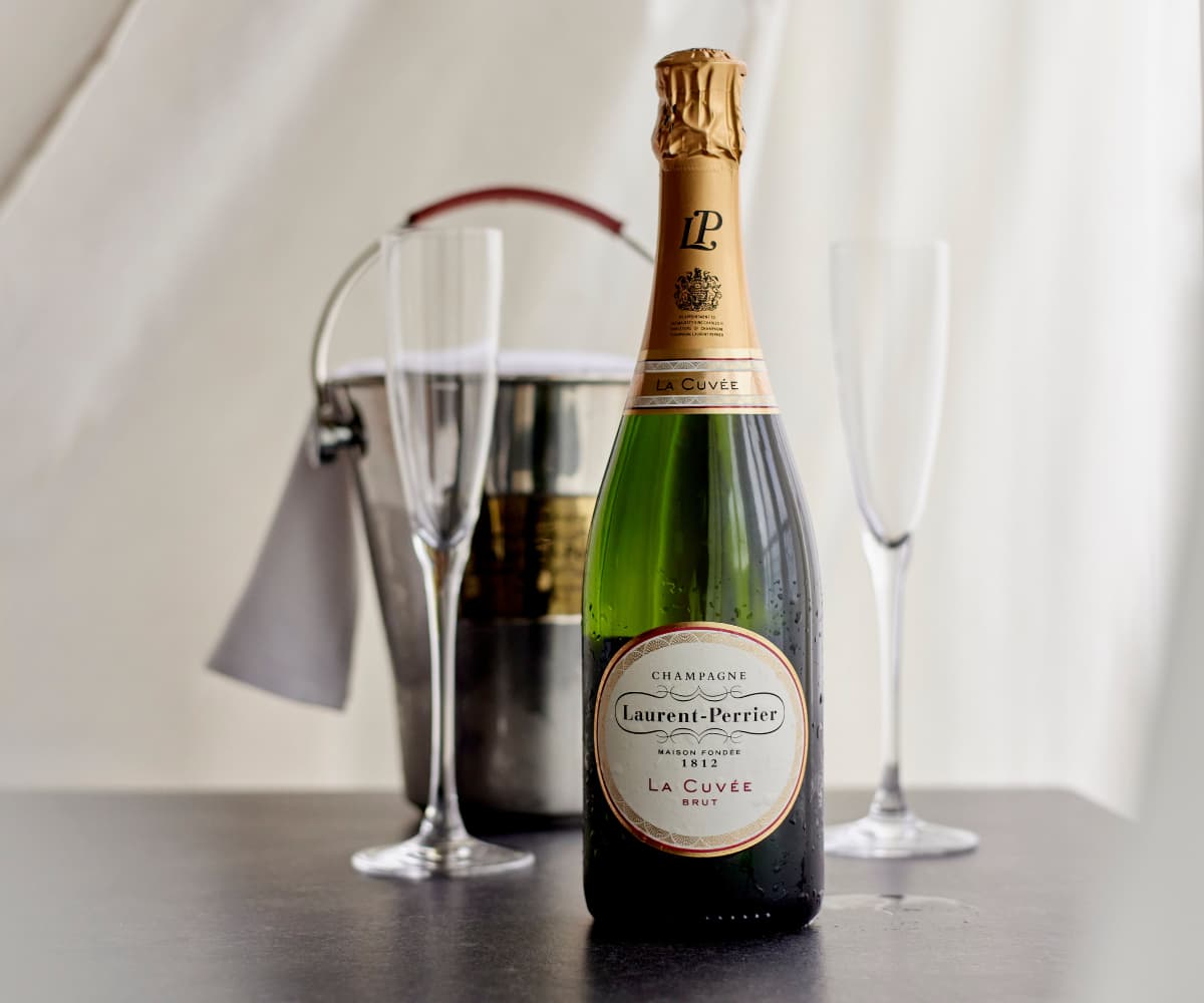 Bottle of House Champagne