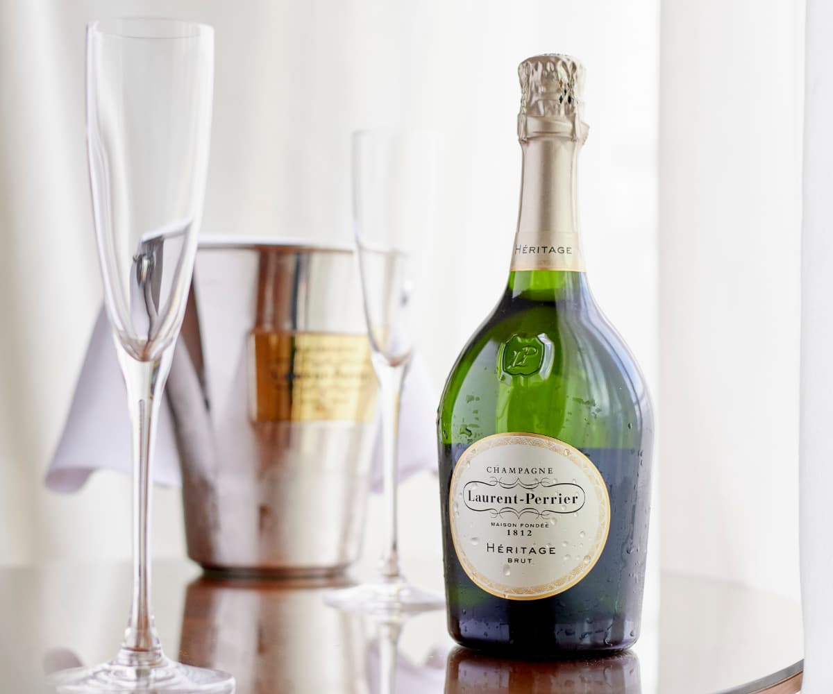 Bottle of Laurent-Perrier Héritage Champagne
