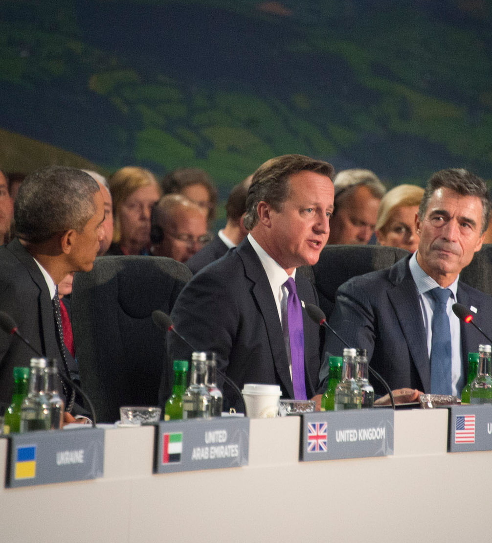 David Cameron NATO 2014