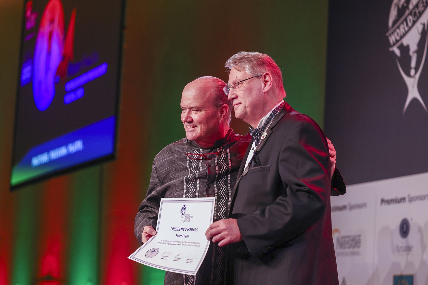 Peter Fuchs Worldchefs Medal