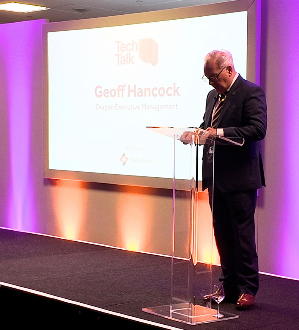 Tech Talk Wales Geoff Hancock