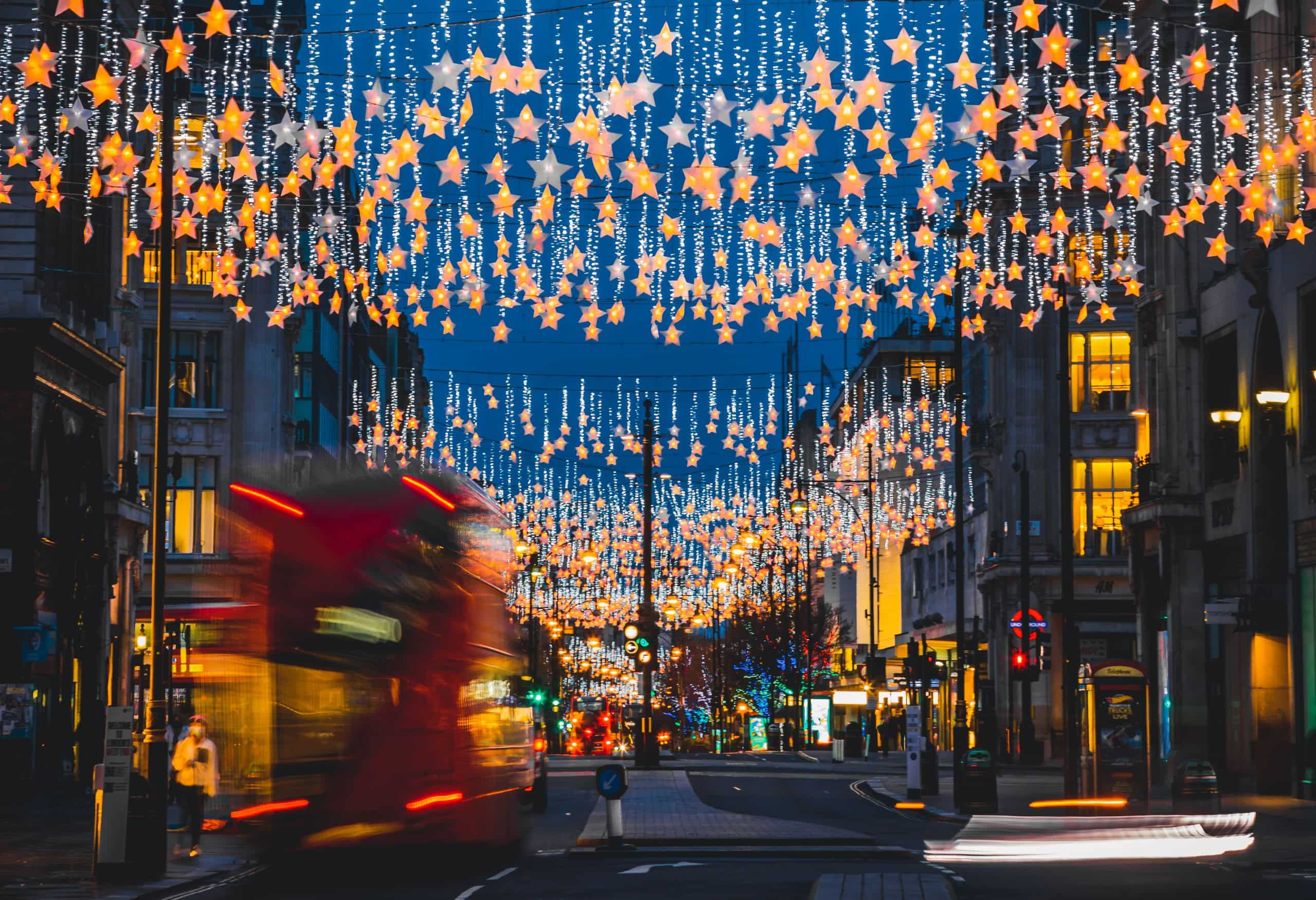 Christmas Lights in Oxford Street London
