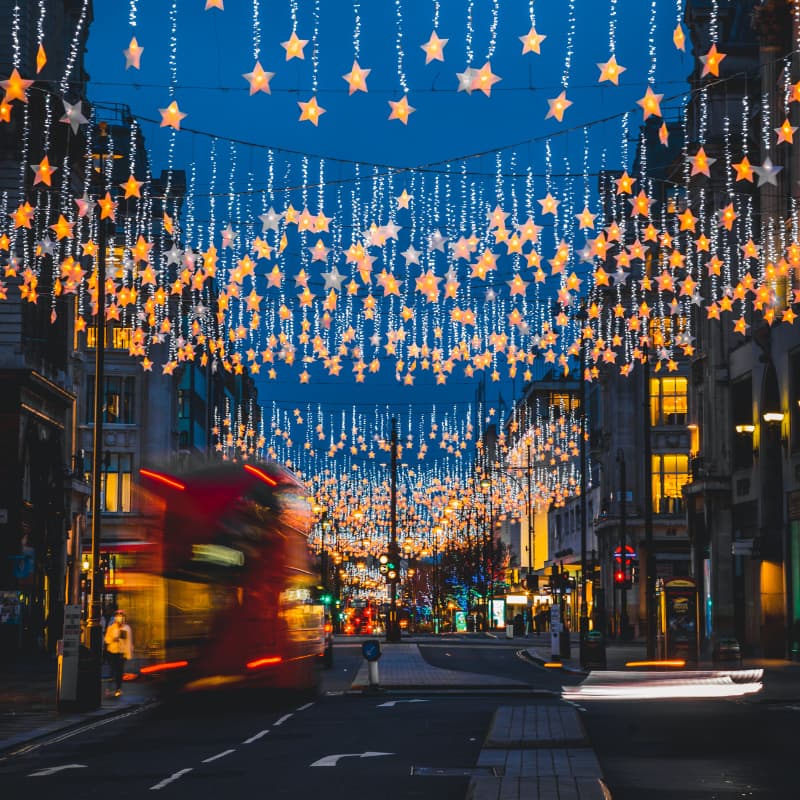 Christmas Lights in Oxford Street London